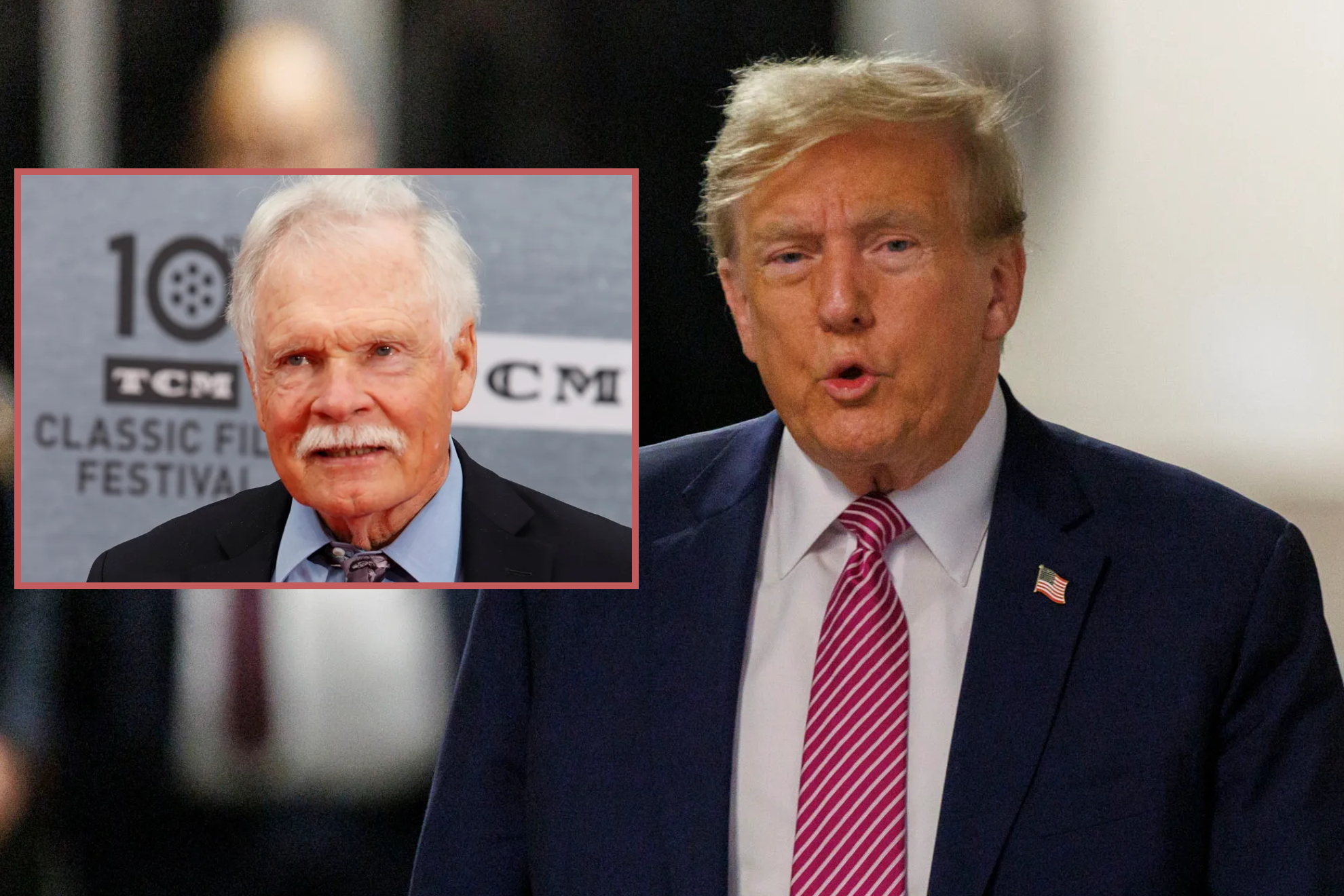 Donald Trump se despide de su "amigo" Ted Turner tras su muerte: "Siempre que lo necesité, estuvo ahí"
