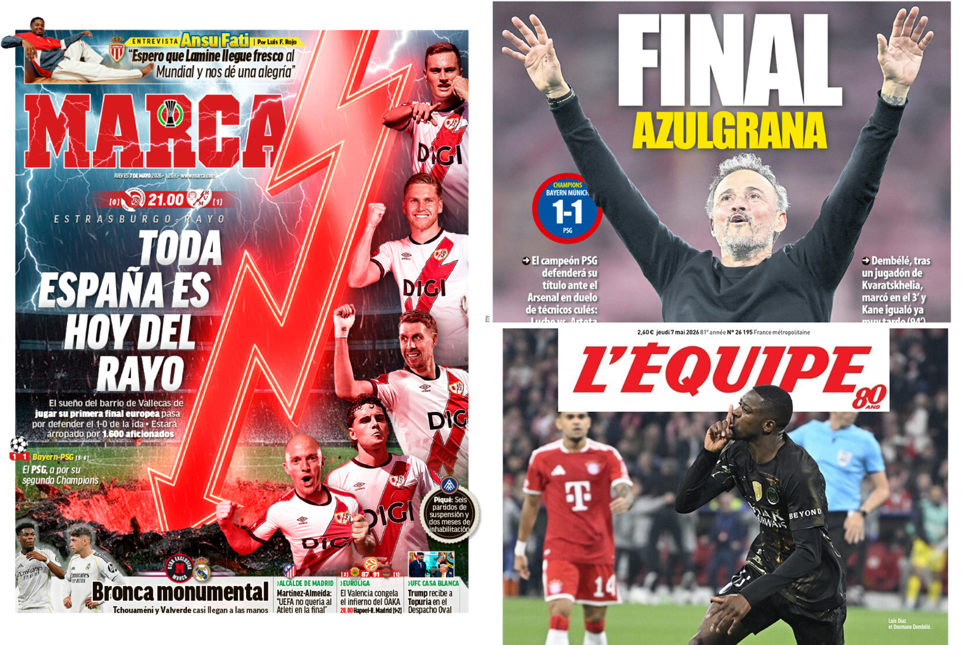 Las portadas del d�a
