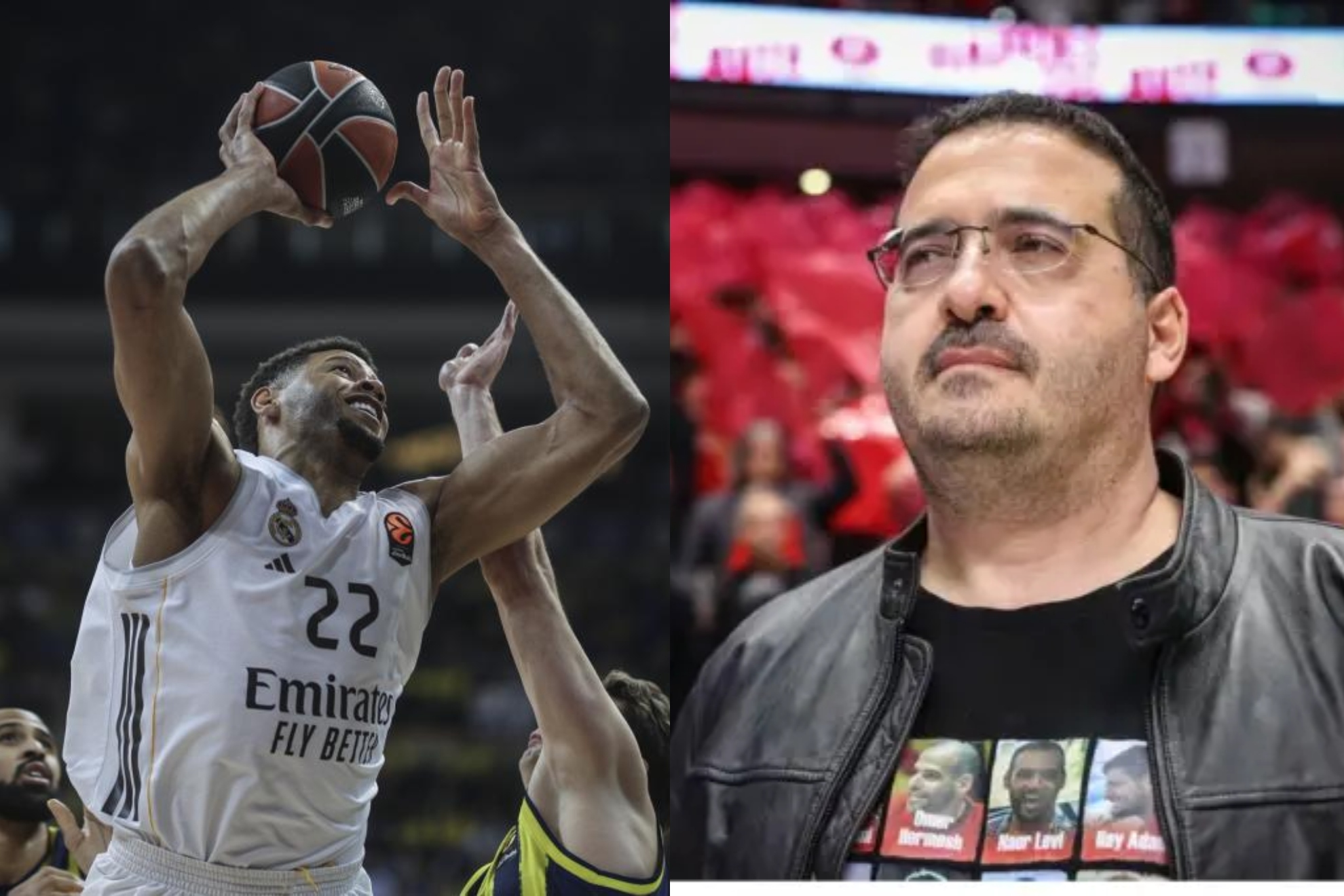 El gigante zasca de Tavares al dueño del Hapoel: "Ahora disfrázate de agencia de viajes y te vas para tu casa"