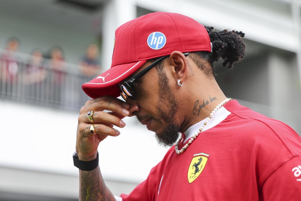 Hamilton: "El simulador de Ferrari no sirve de nada"