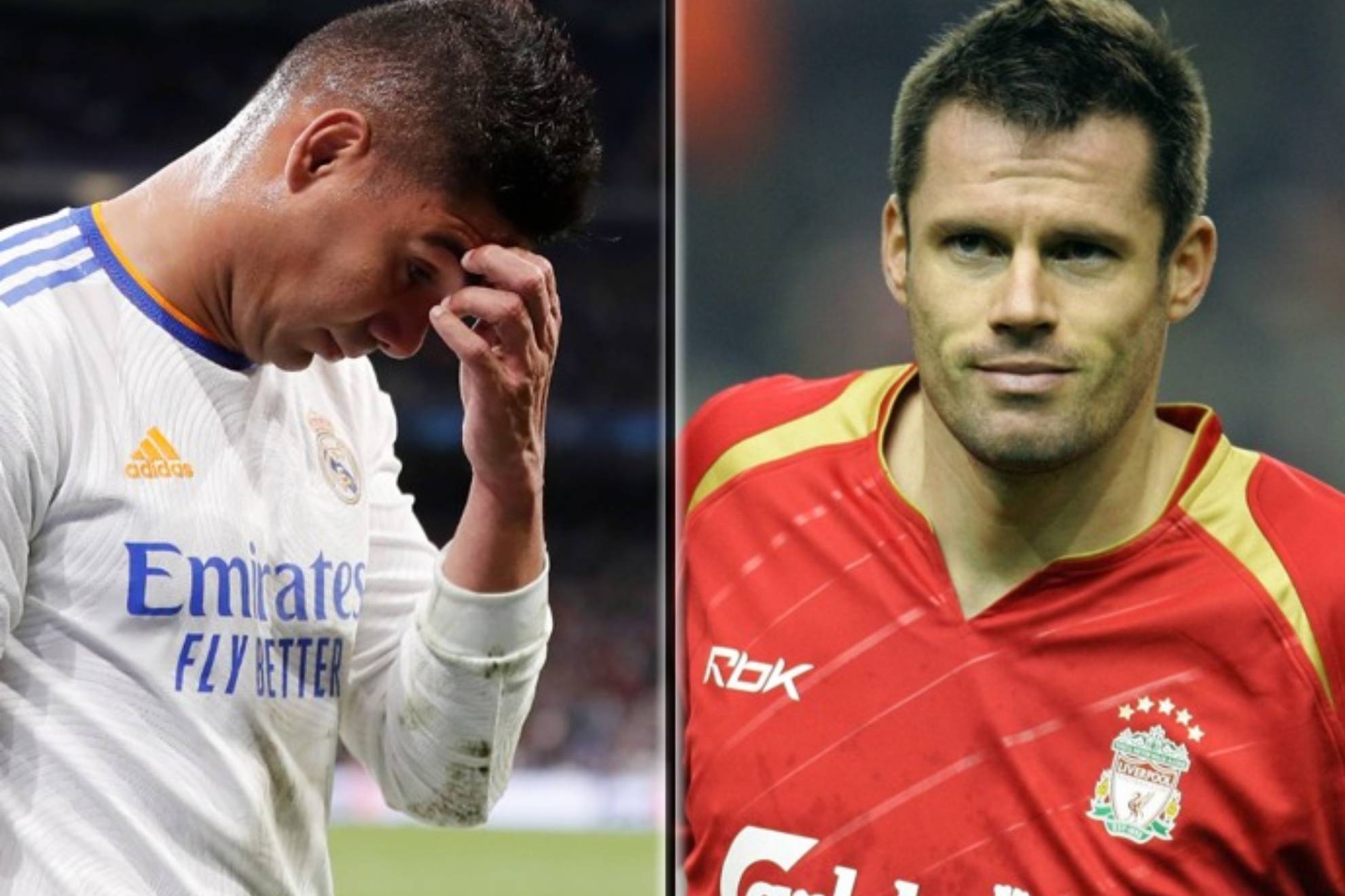 Casemiro se venga de Carragher restregándole sus Champions blancas: "Queda resentimiento"