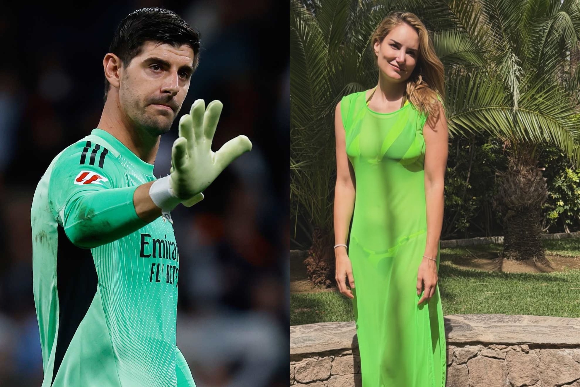 Alba Carrillo desvela que se lio con Courtois para conseguir sus guantes: "Una historia muy fuerte"