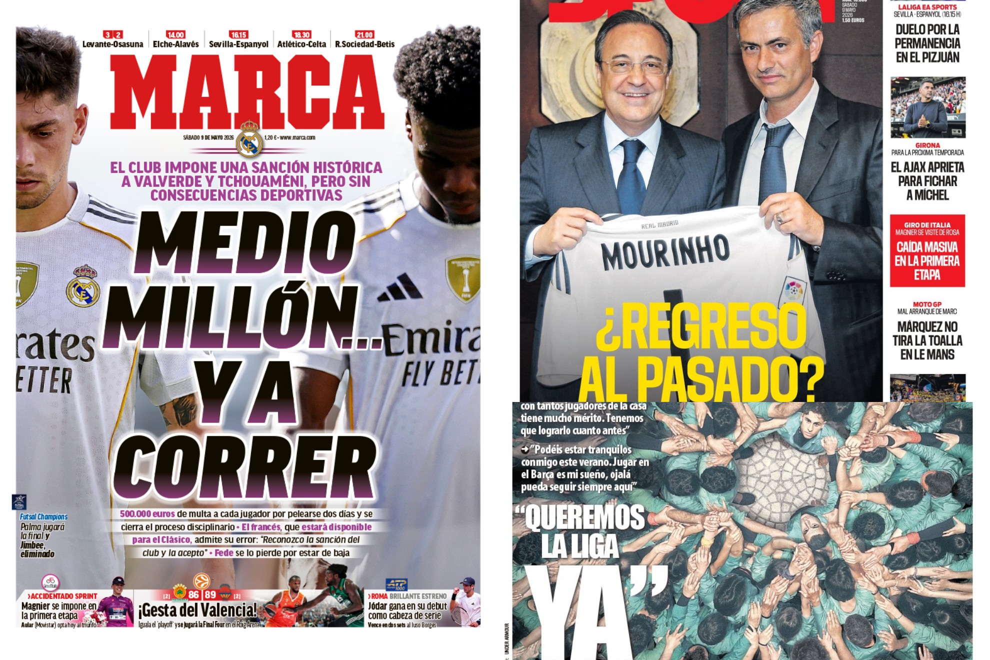 Las portadas del d�a