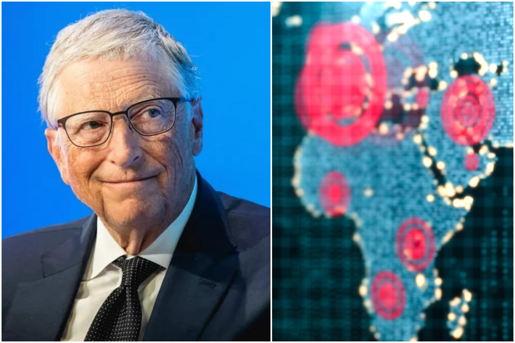 Bill Gates y su última preocupación mundial: "¿Qué tienen en común los humanos y las vacas?"