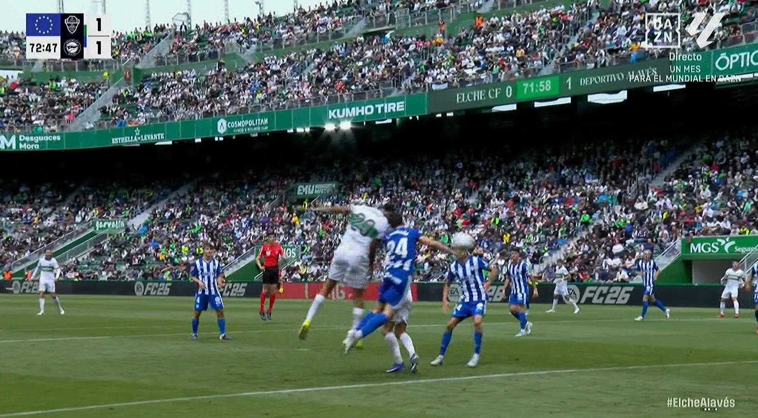 Elche - Alavés: resumen, resultado y goles del partido de LaLiga EA Sports