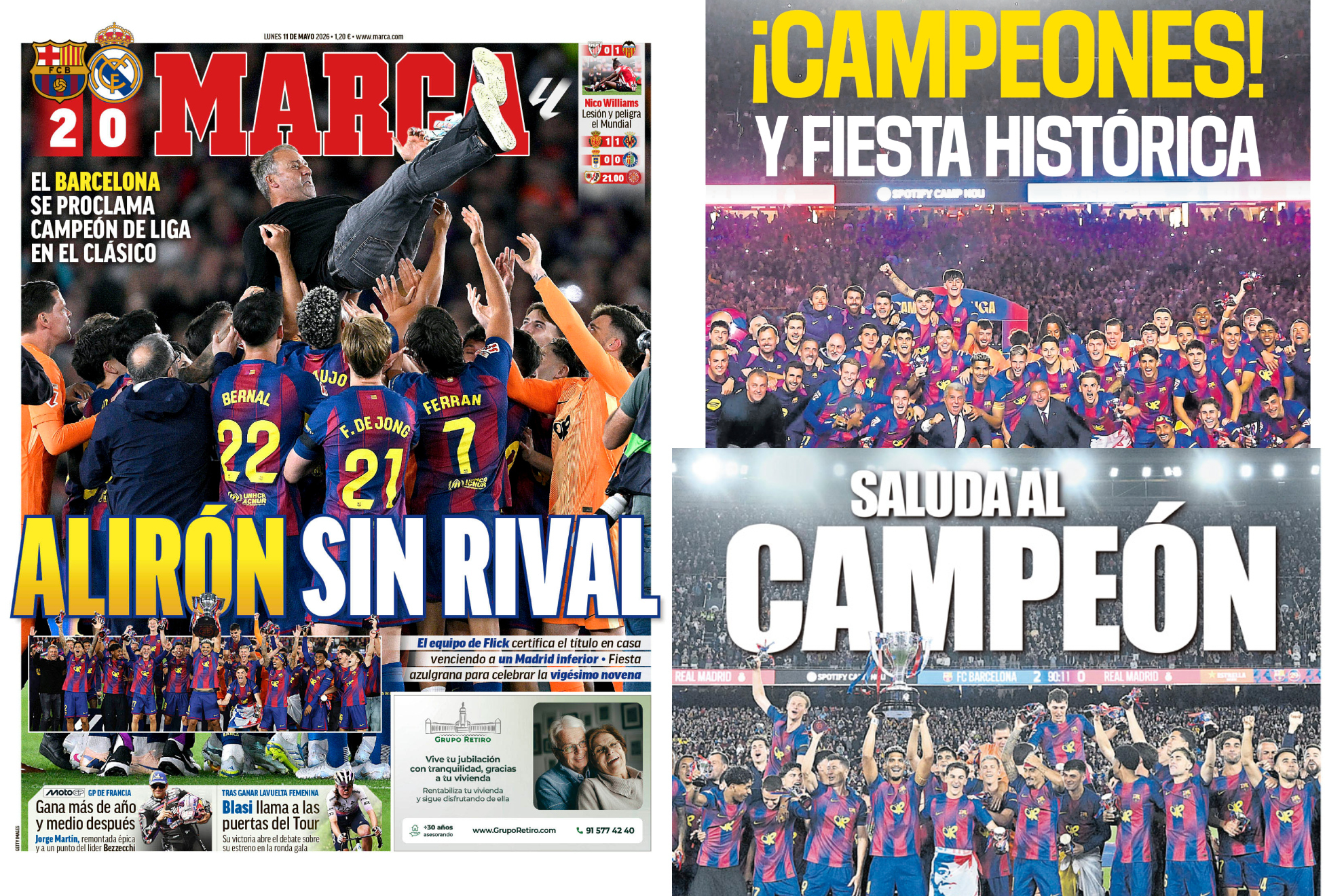 Las portadas del d�a