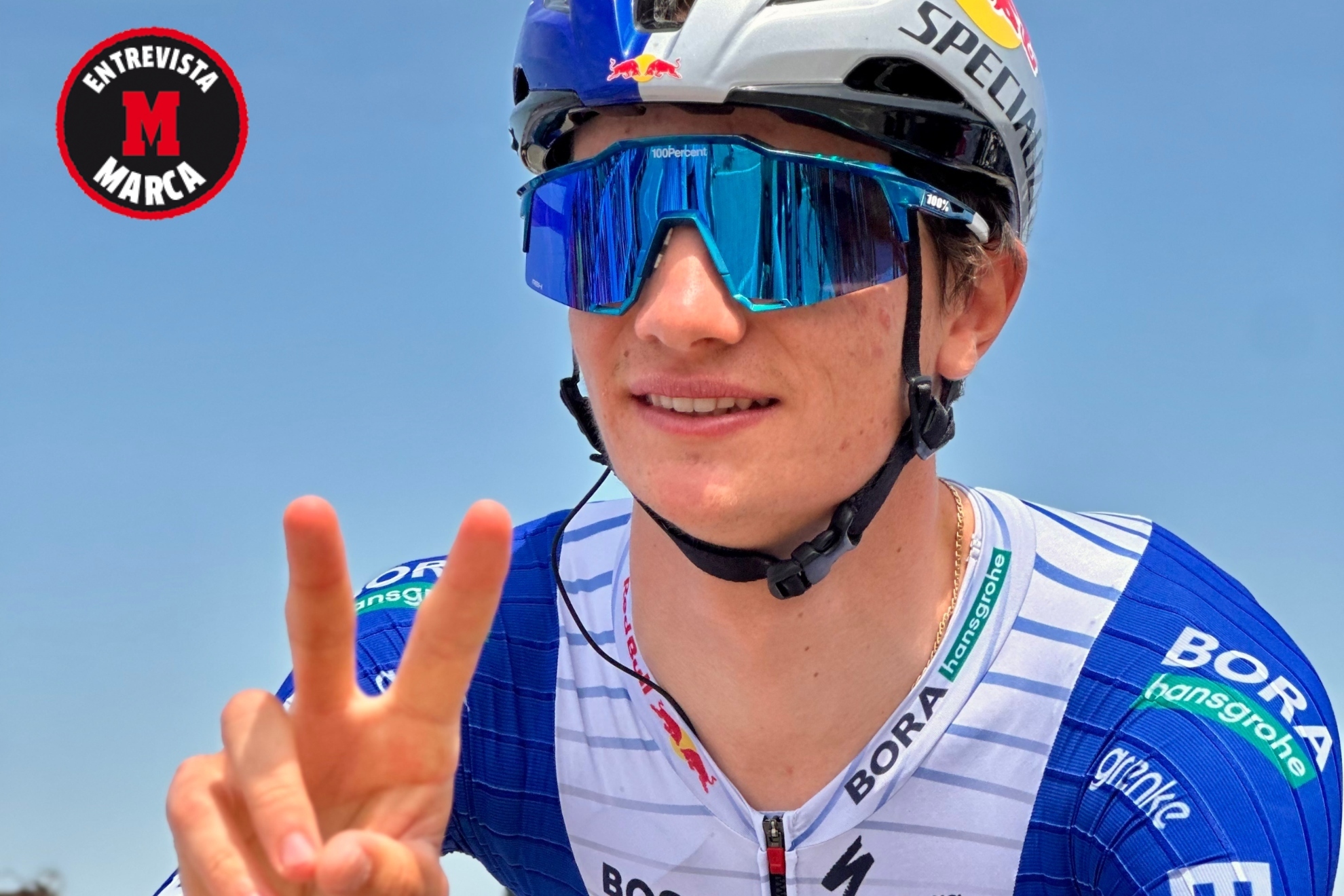 Pellizzari, la amenaza de Vingegaard en el Giro y la ilusión de Italia: "Me da placer que Jonas 'tema' a Red Bull"