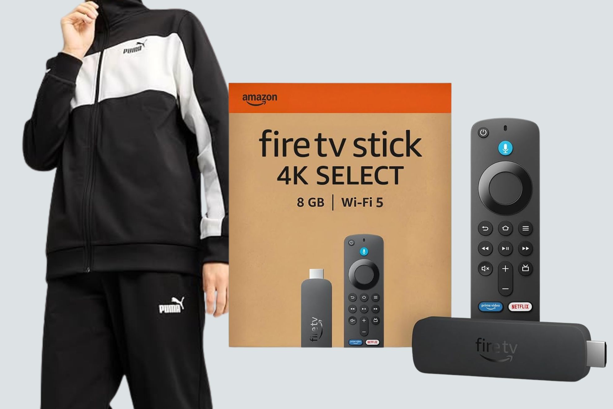 El ch�ndal Puma m�s vendido baja de los 30 euros y el Fire TV Stick 4K cae a 27 euros en Amazon