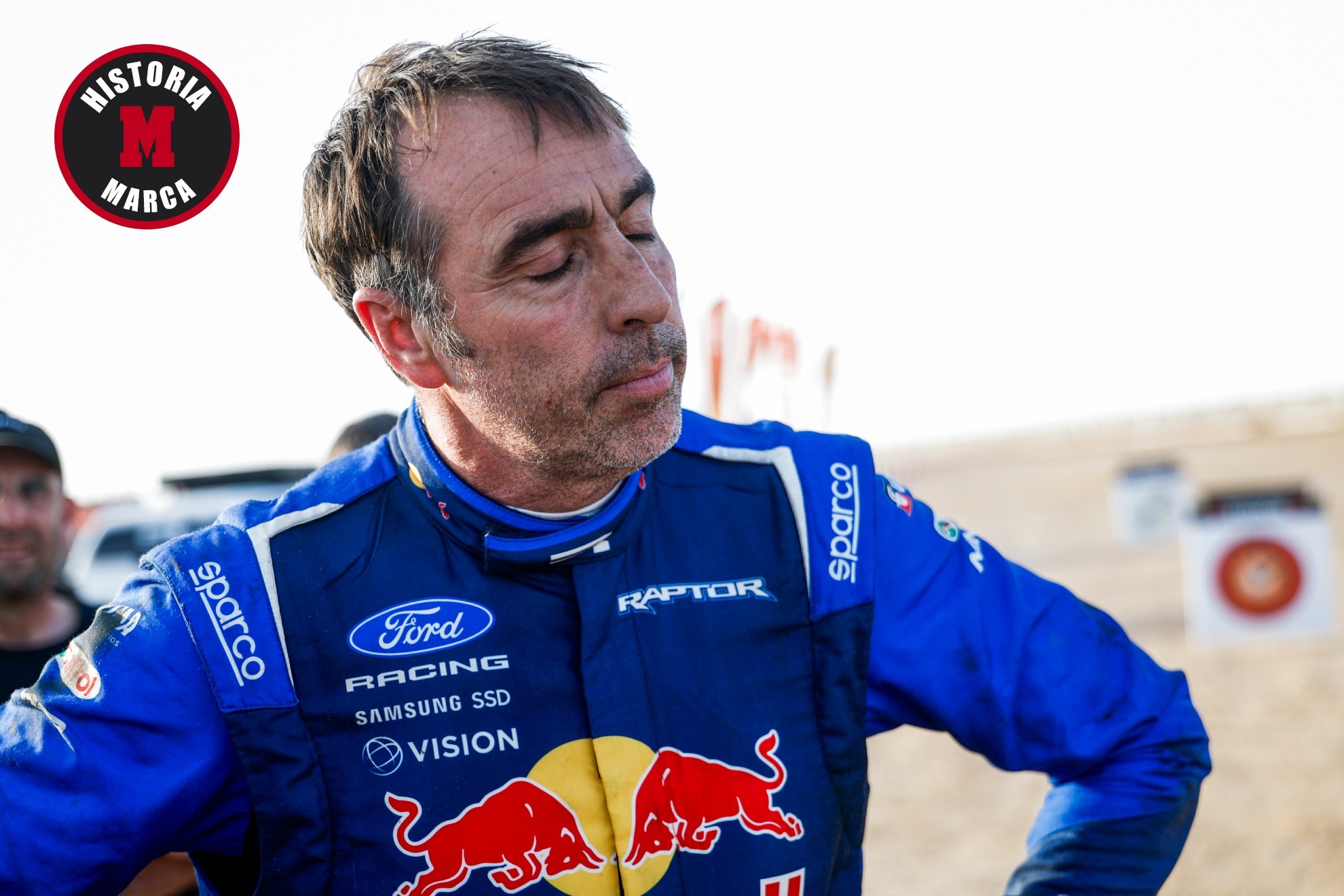 "Nani, has estado a 200 metros de ganar el Dakar”