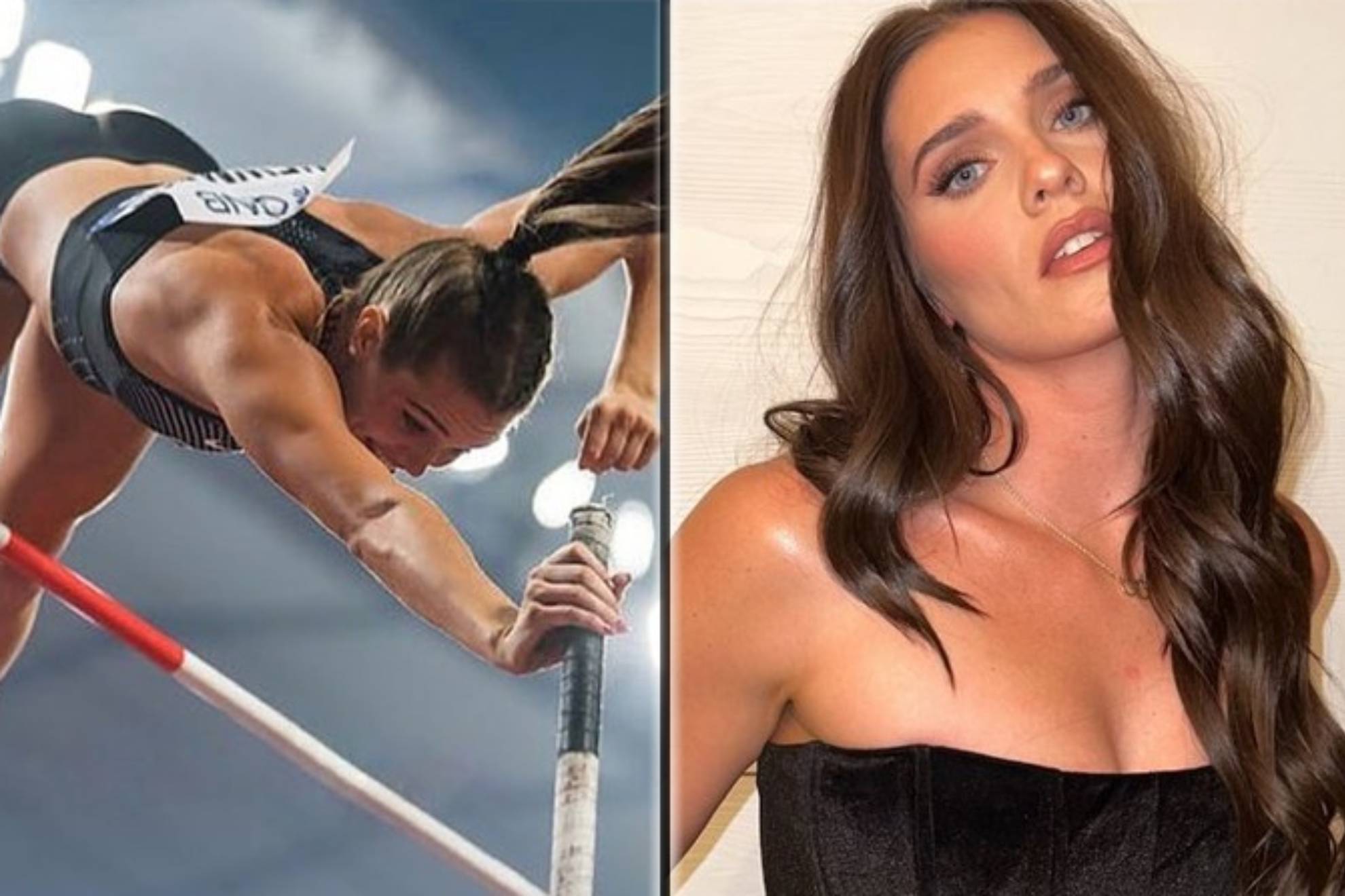 De medallista ol�mpica suspendida a modelo estrella: Victorias Secret prueba a la pol�mica atleta Alysha Newman