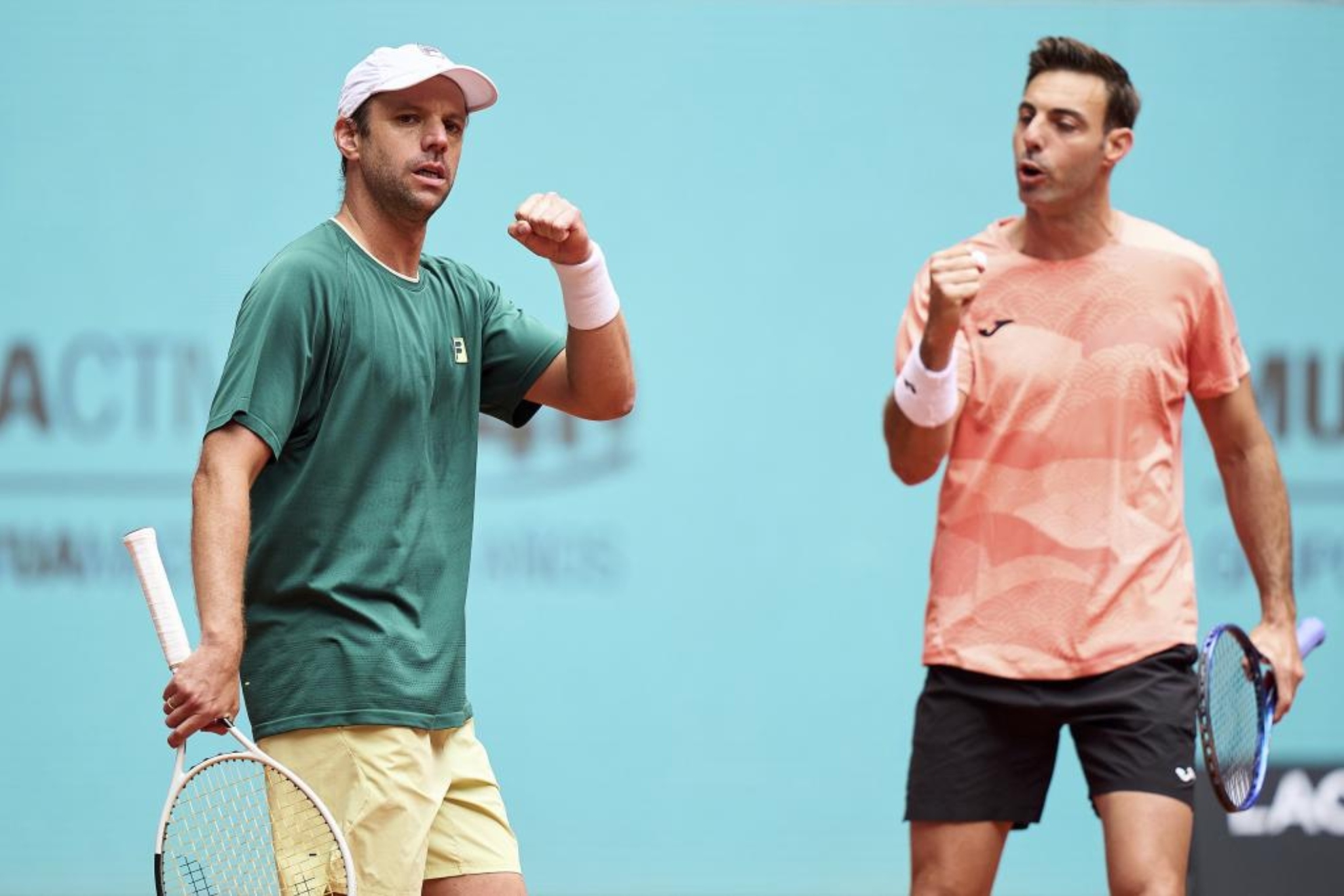 Granollers-Zeballos y Bucsa-Melichar siguen luchando por los dobles en Roma