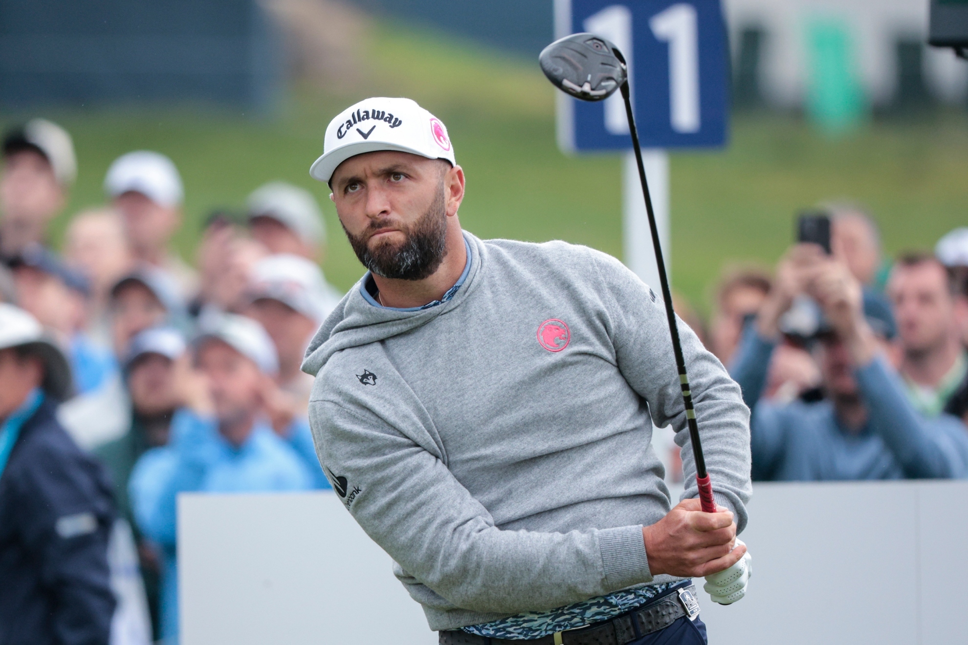 Jon Rahm hace vibrar al público de Filadelfia en el PGA Championship