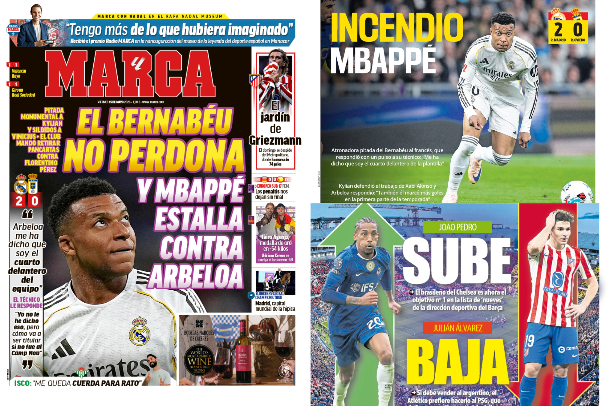Las portadas del d�a