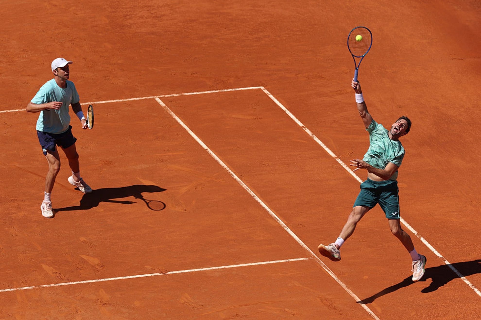 Marcel Granollers y Horacio Zeballos inician con victoria la defensa de la corona de París