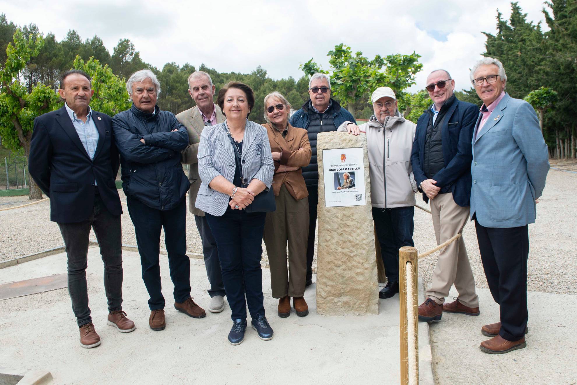 Homenaje al ilustre periodista deportivo Juan José Castillo en su localidad natal