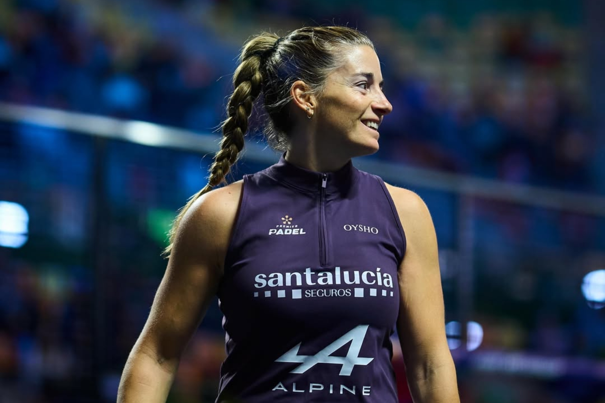 Salazar, durante el partido de cuartos de final en Buenos Aires.
