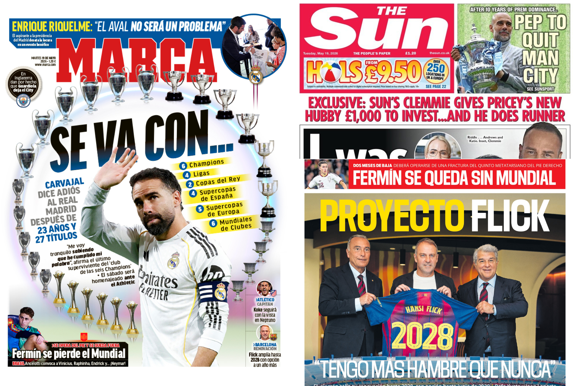 Las portadas del d�a