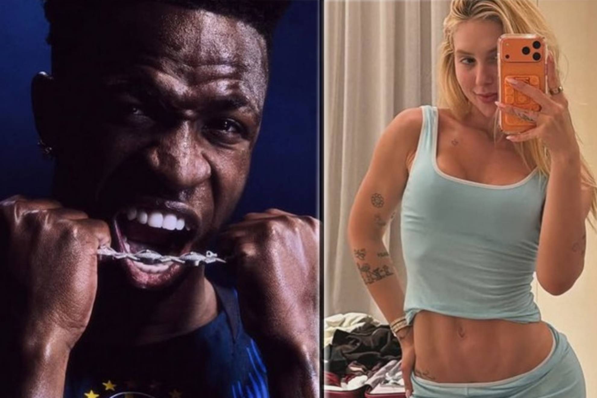 Las primera im�genes publicadas por Vinicius y su exnovia tras su sonada ruptura