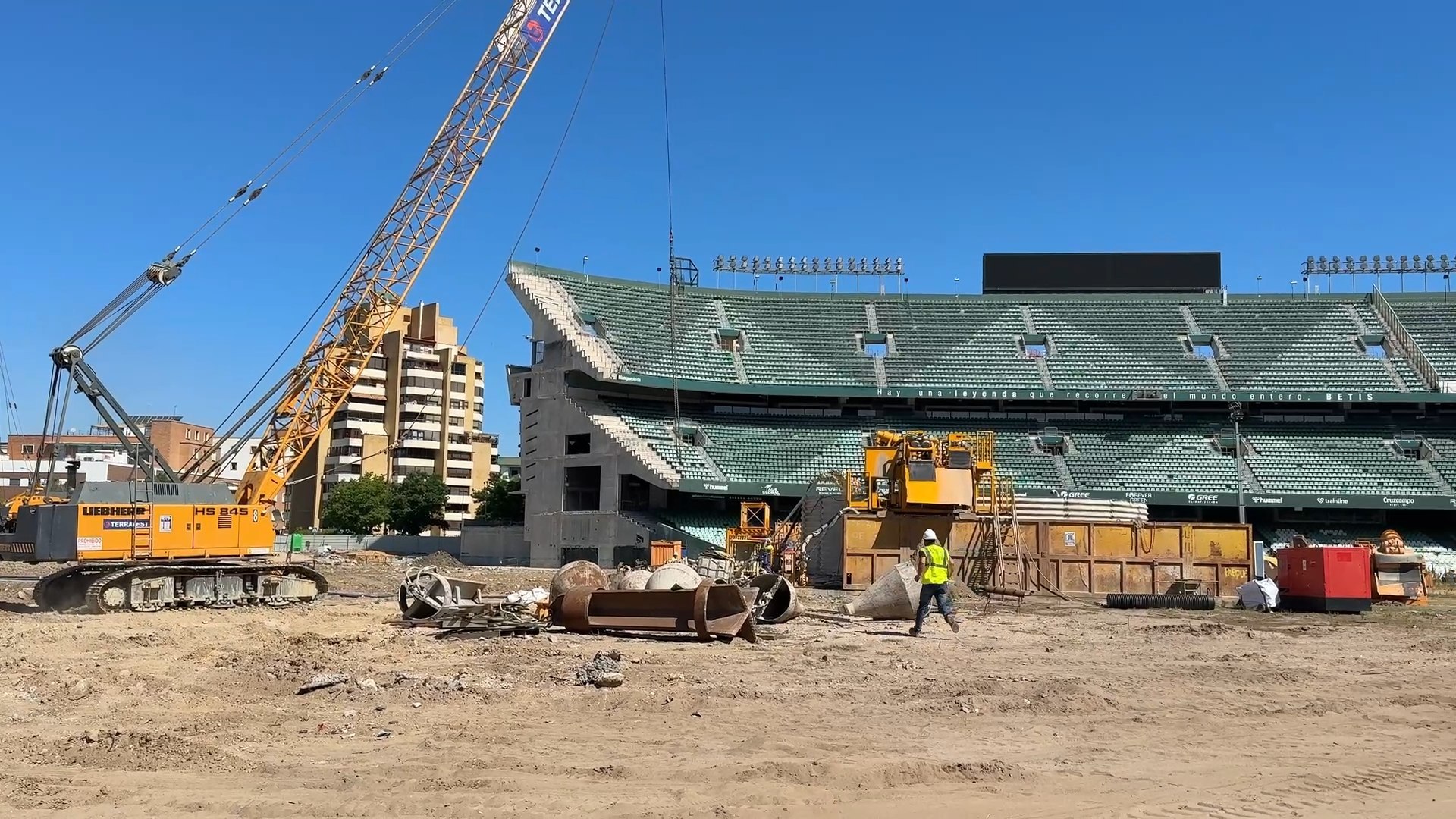 Así avanzan las obras del nuevo Benito Villamarín: fases, plazos, financiación, aforo, edificio anexo...