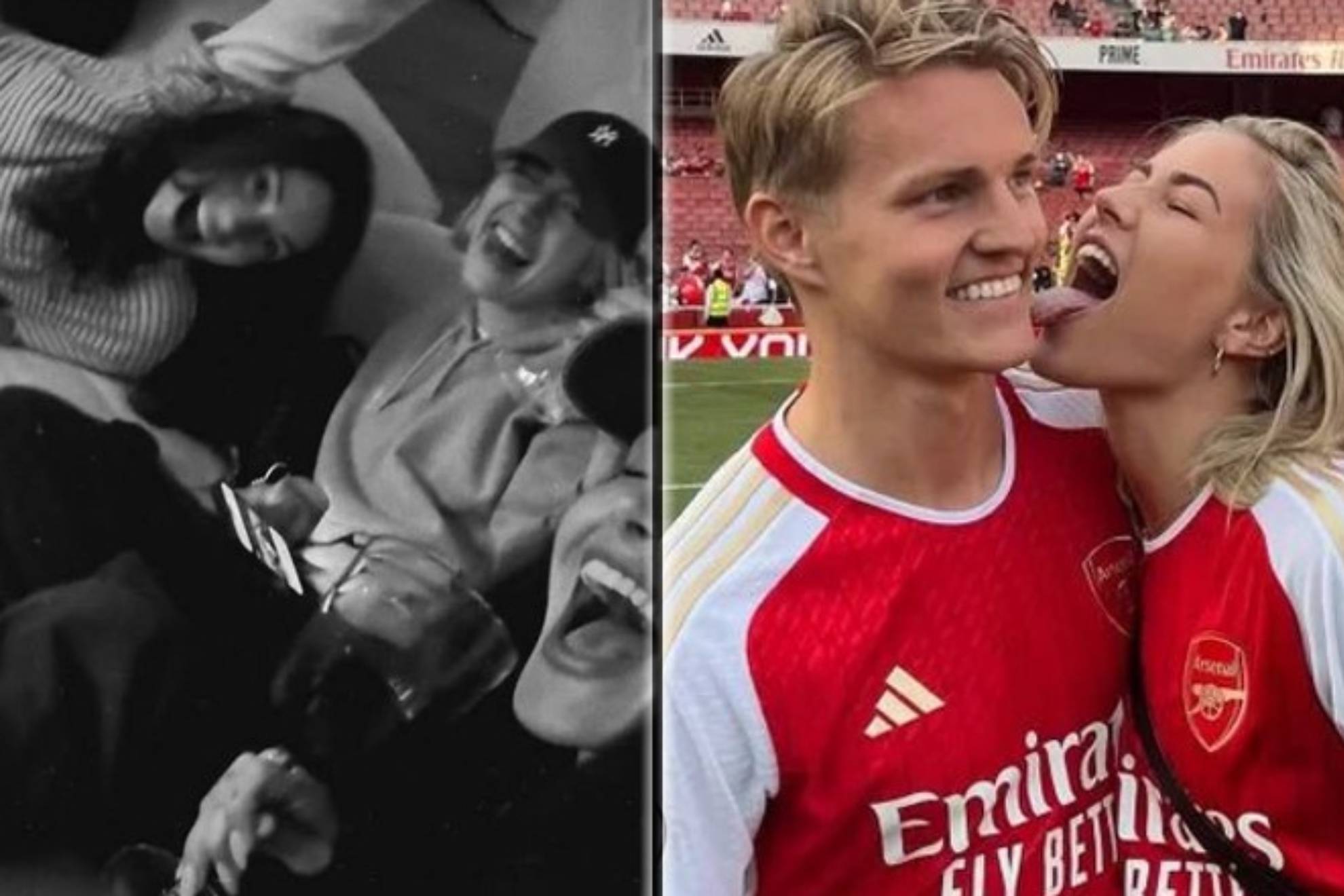 La celebraci�n de las WAGs del Arsenal tras ganar la Premier League: amor y t�tulo