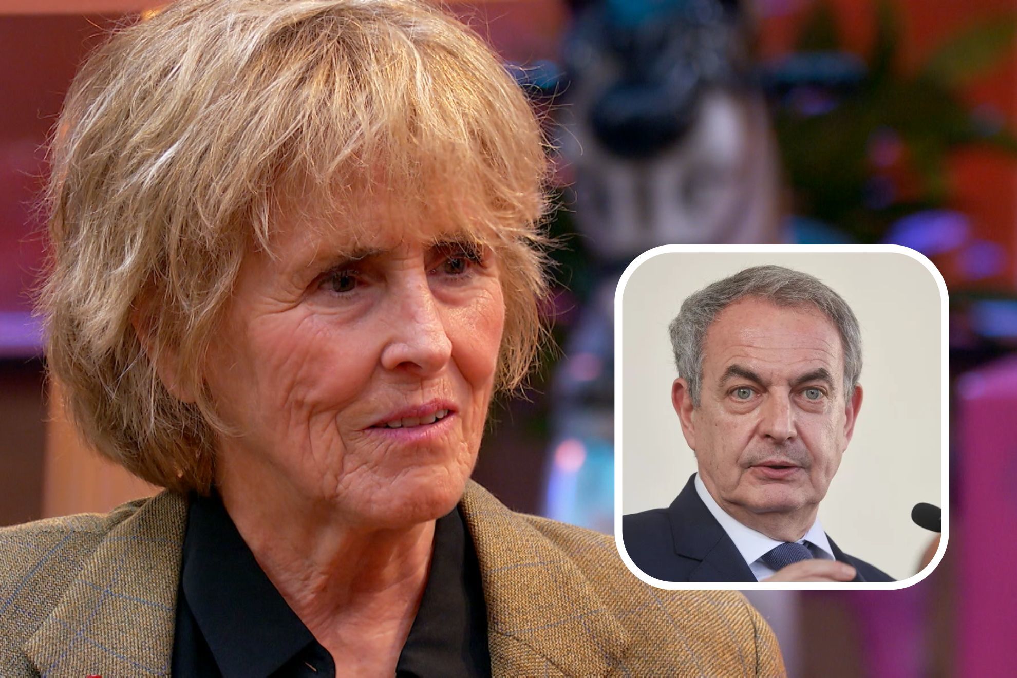 Mercedes Milá: "Lo volveré a decir las veces que haga falta, creo a Zapatero"