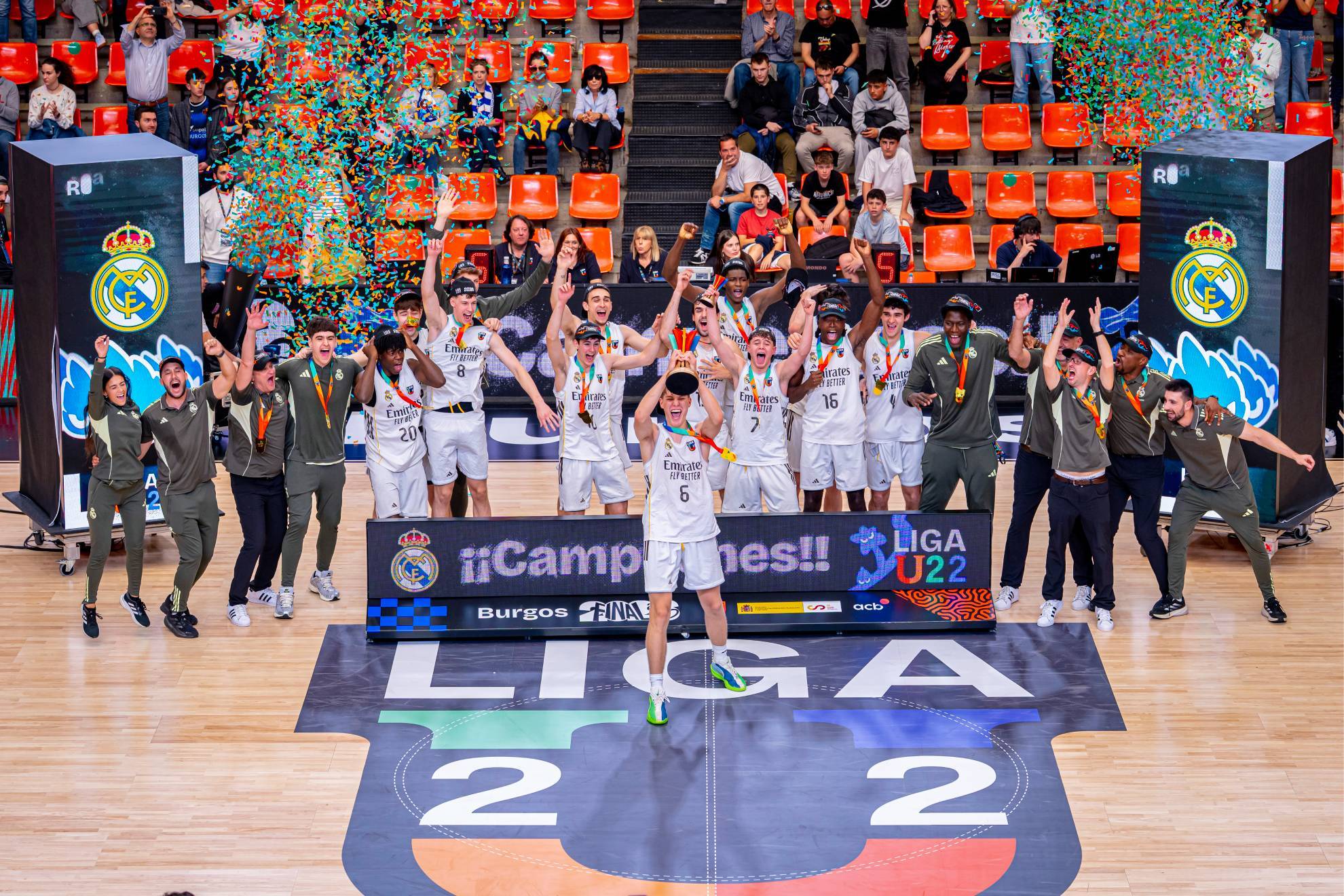 Los júniors del Real Madrid, a por un triplete histórico: campeonato de España, Liga U y Euroliga