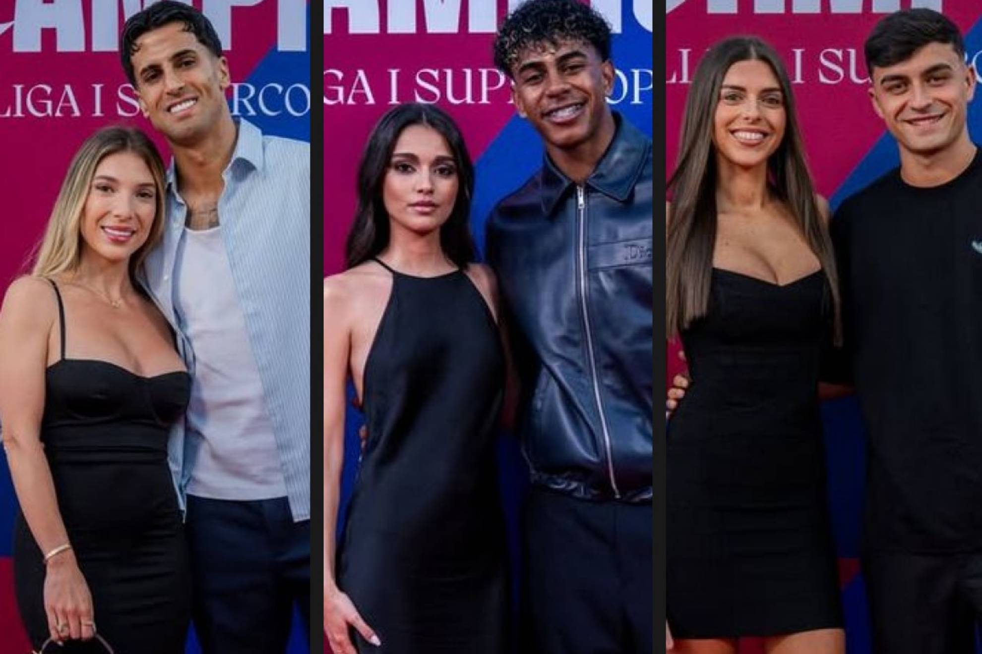 La cena de campeones del Barcelona con los futbolistas y sus parejas: Lamine Yamal presenta a In�s Garc�a