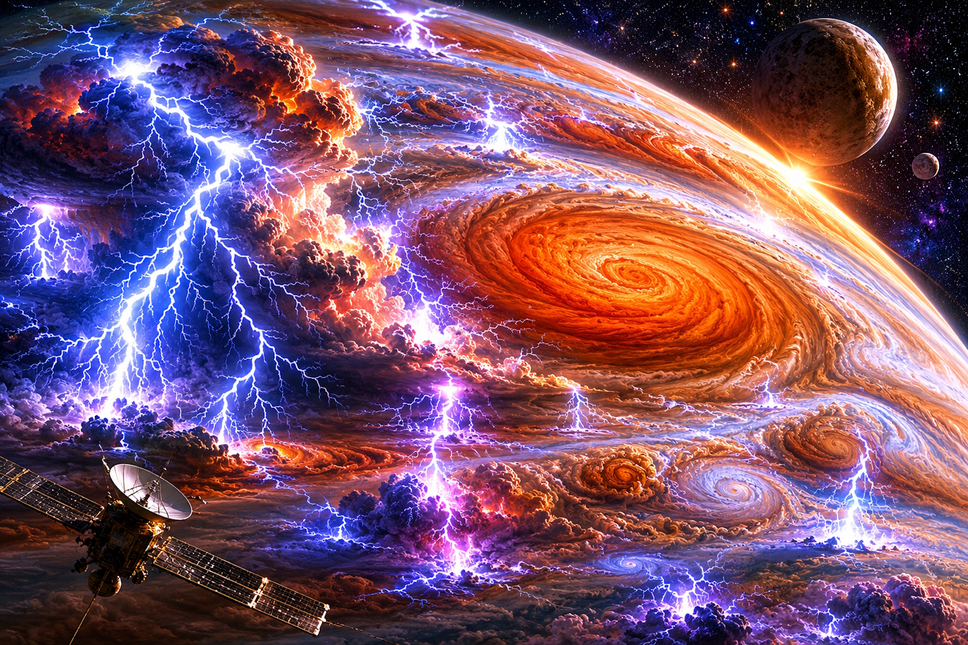 La ciencia se queda de piedra al analizar las tormentas en Júpiter: el hallazgo de la sonda Juno de la NASA
