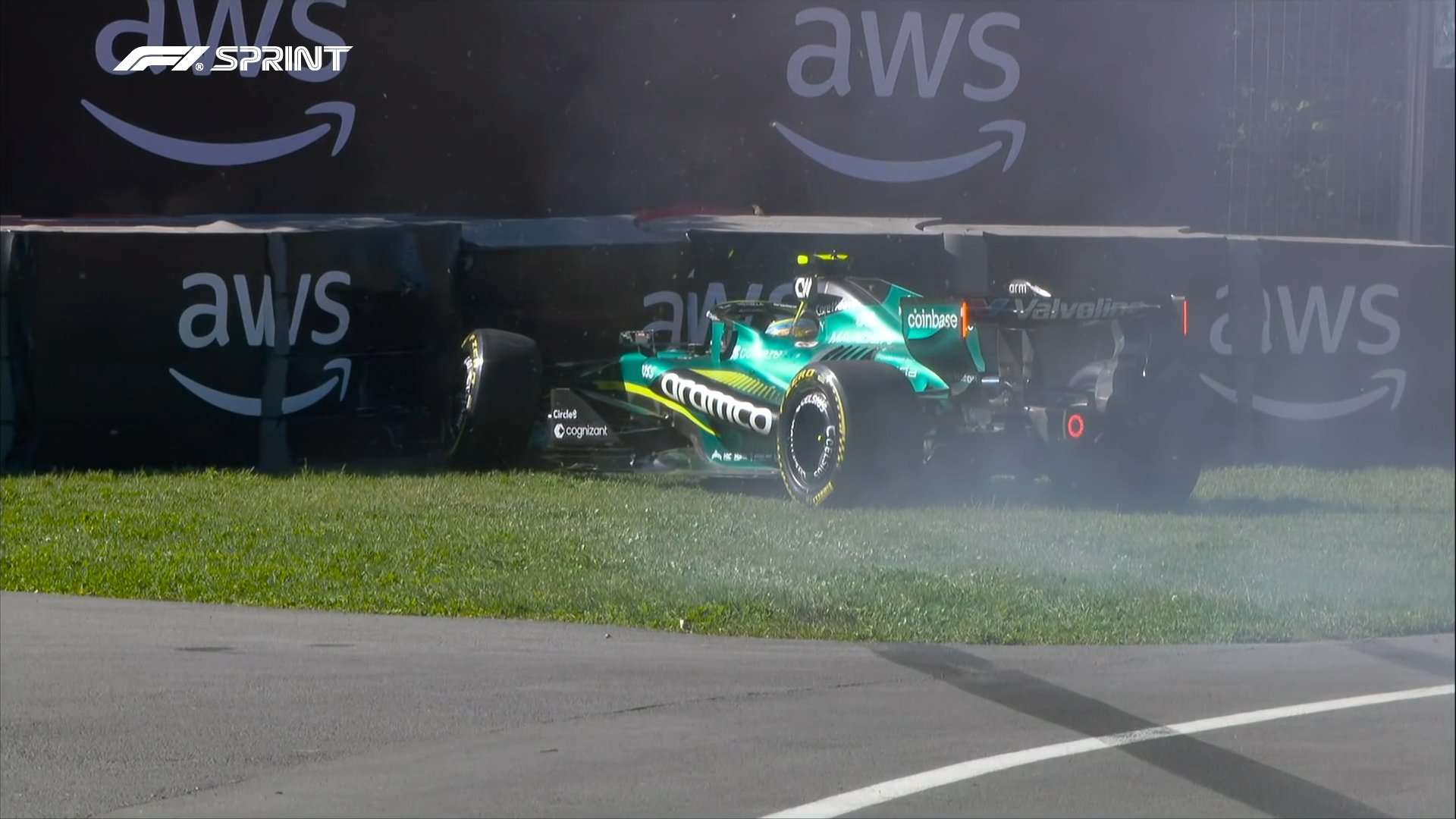 Accidente de Alonso cuando estaba rozando el milagro