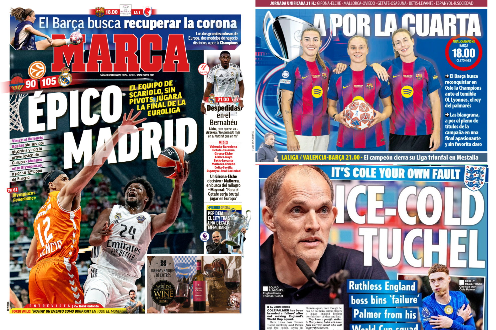 Las portadas del d�a