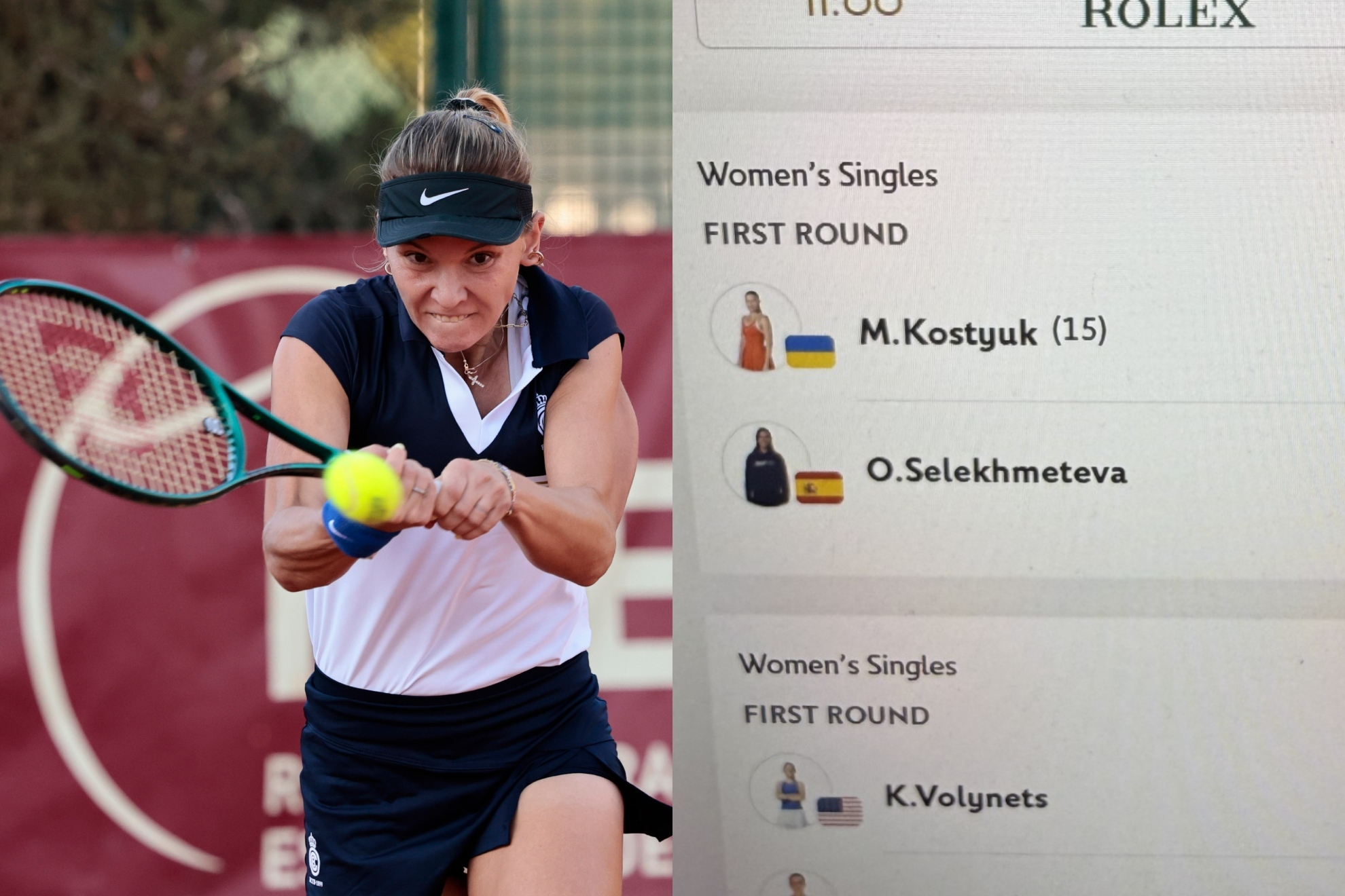 Selekhmeteva jugará ya Roland Garros con la bandera de España