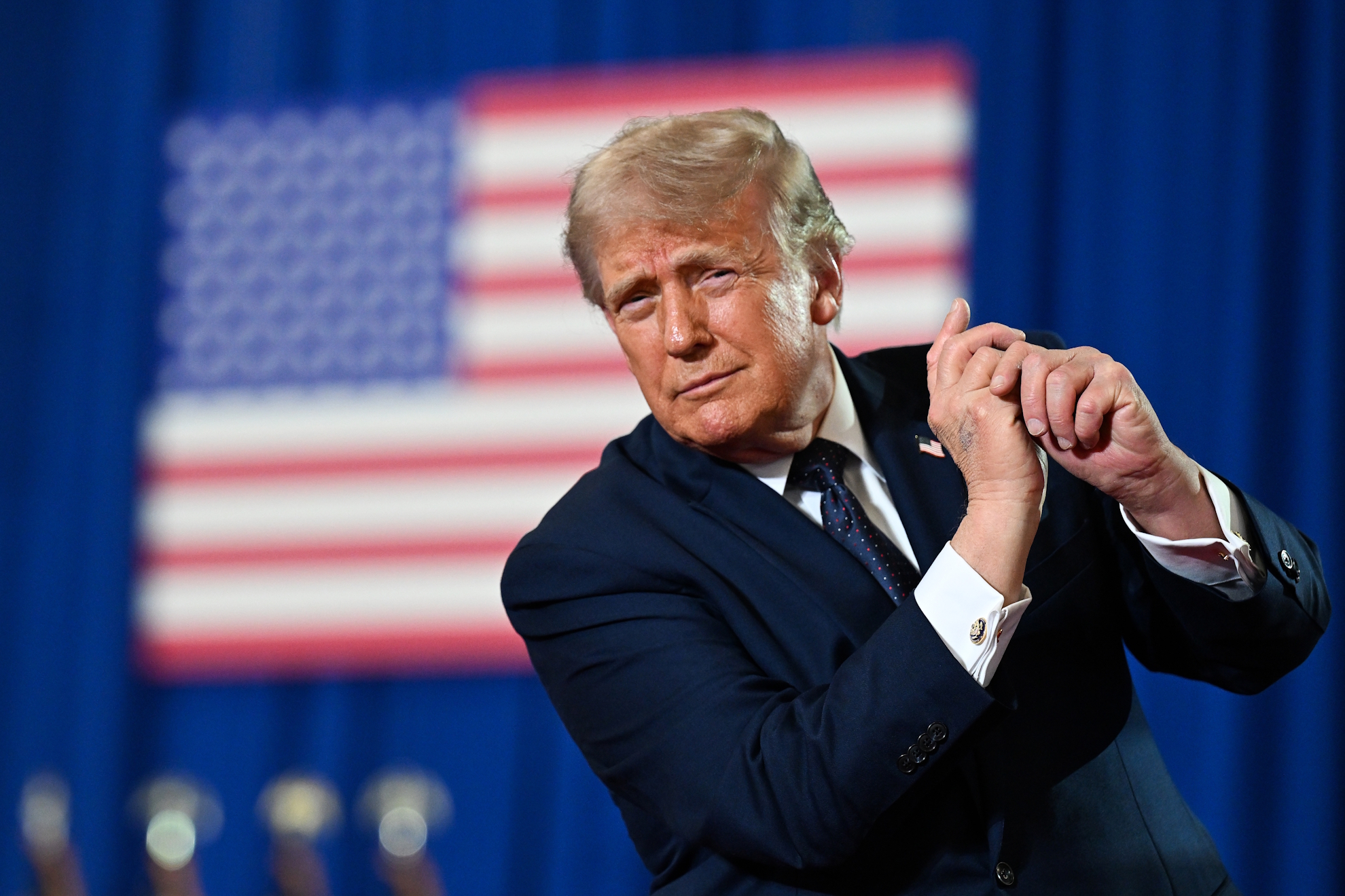 Donald Trump provoca a Irán con una polémica imagen en redes: "Adiós"