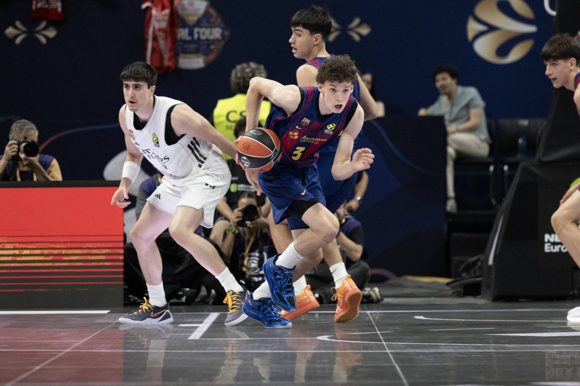 Los júniors del Barça se coronan en la Euroliga de los diamantes