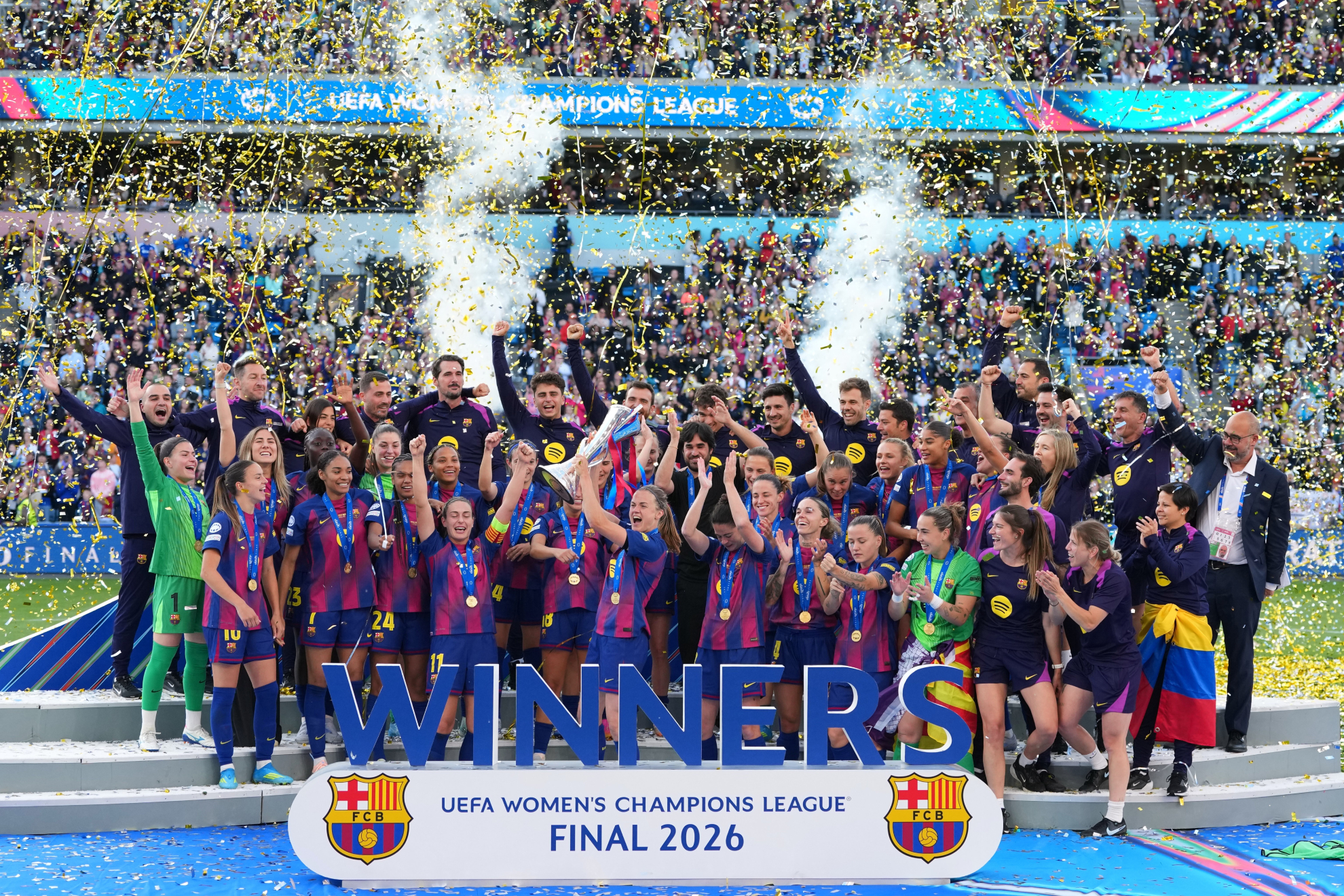 El campeón (Barcelona) entra en escena