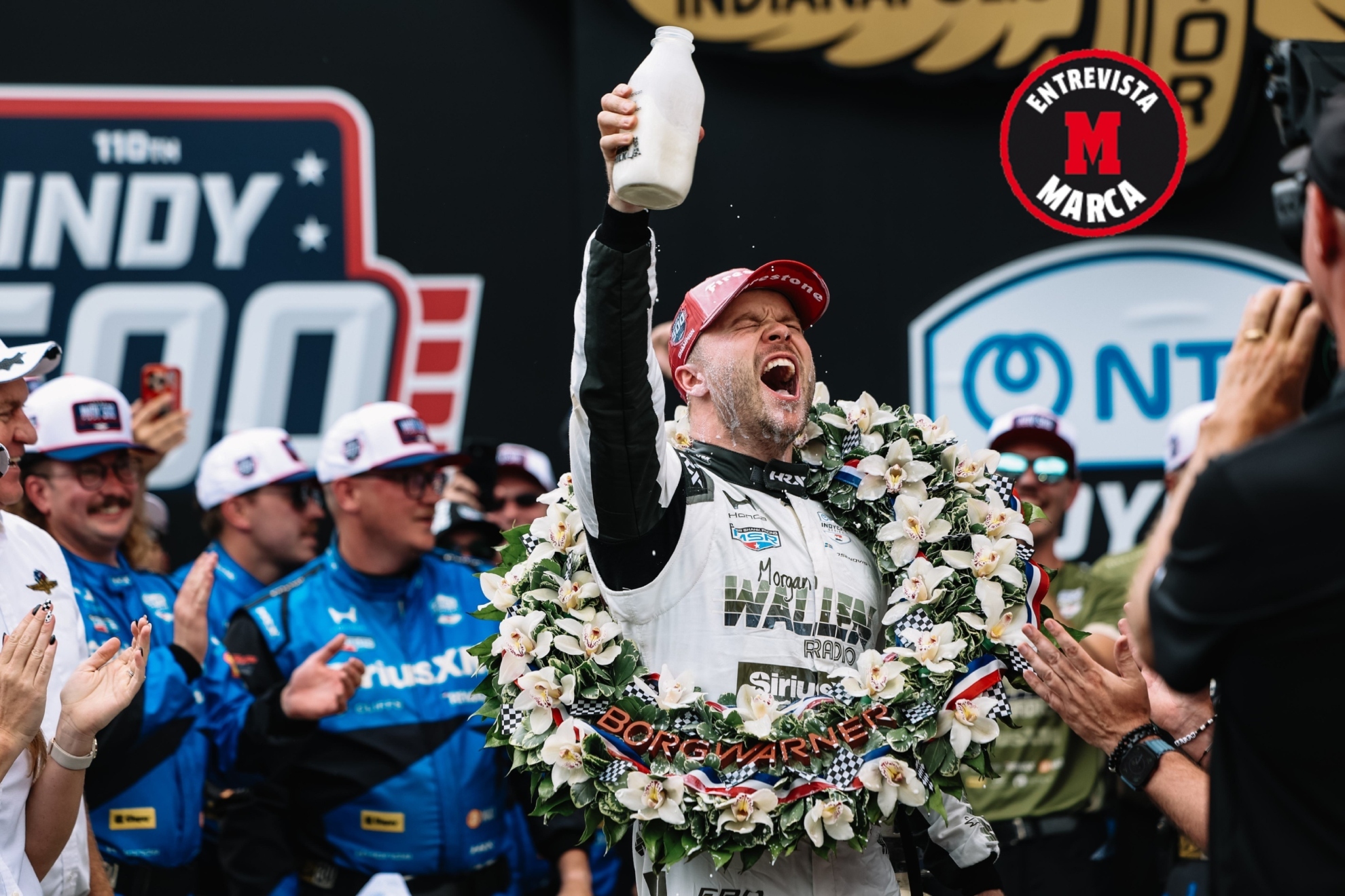 Félix Rosenqvist, ganador de la Indy 500: "Siento que mi hija recién nacida me guió hacia el triunfo"