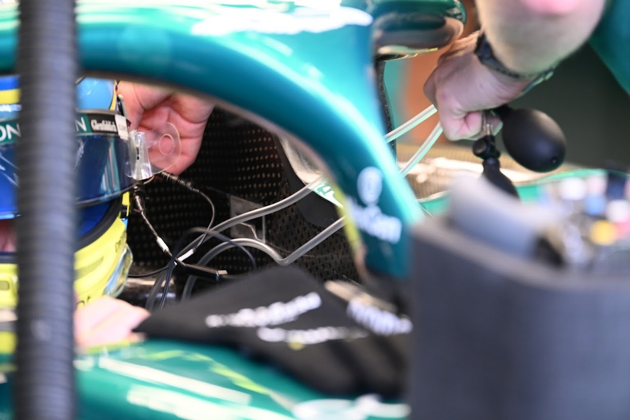 El secreto hinchable del asiento de Alonso
