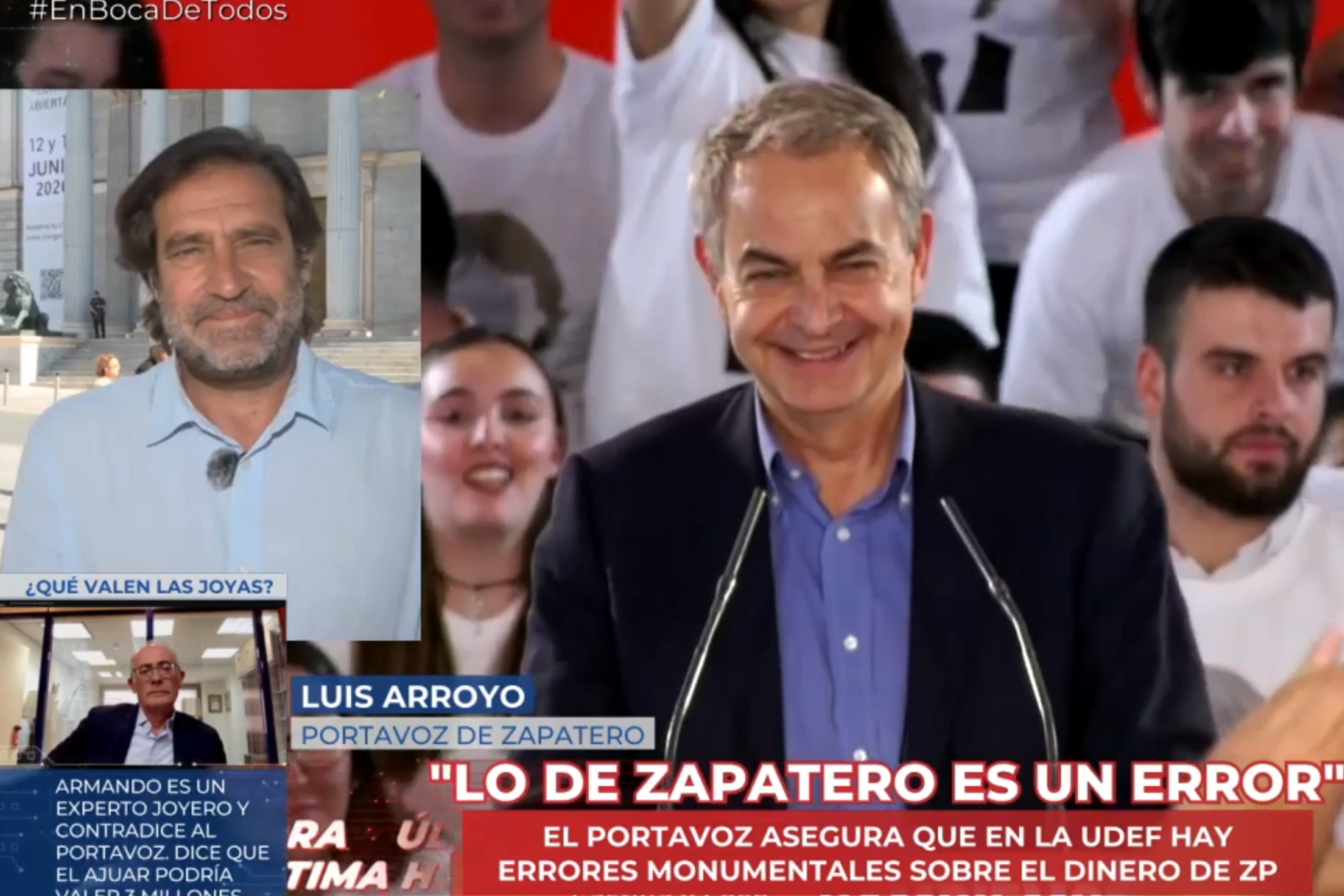 Luis Arroyo, consultor de Zapatero, se pronuncia tras la imputación del expresidente: “Lo veo colaborativo por completo”