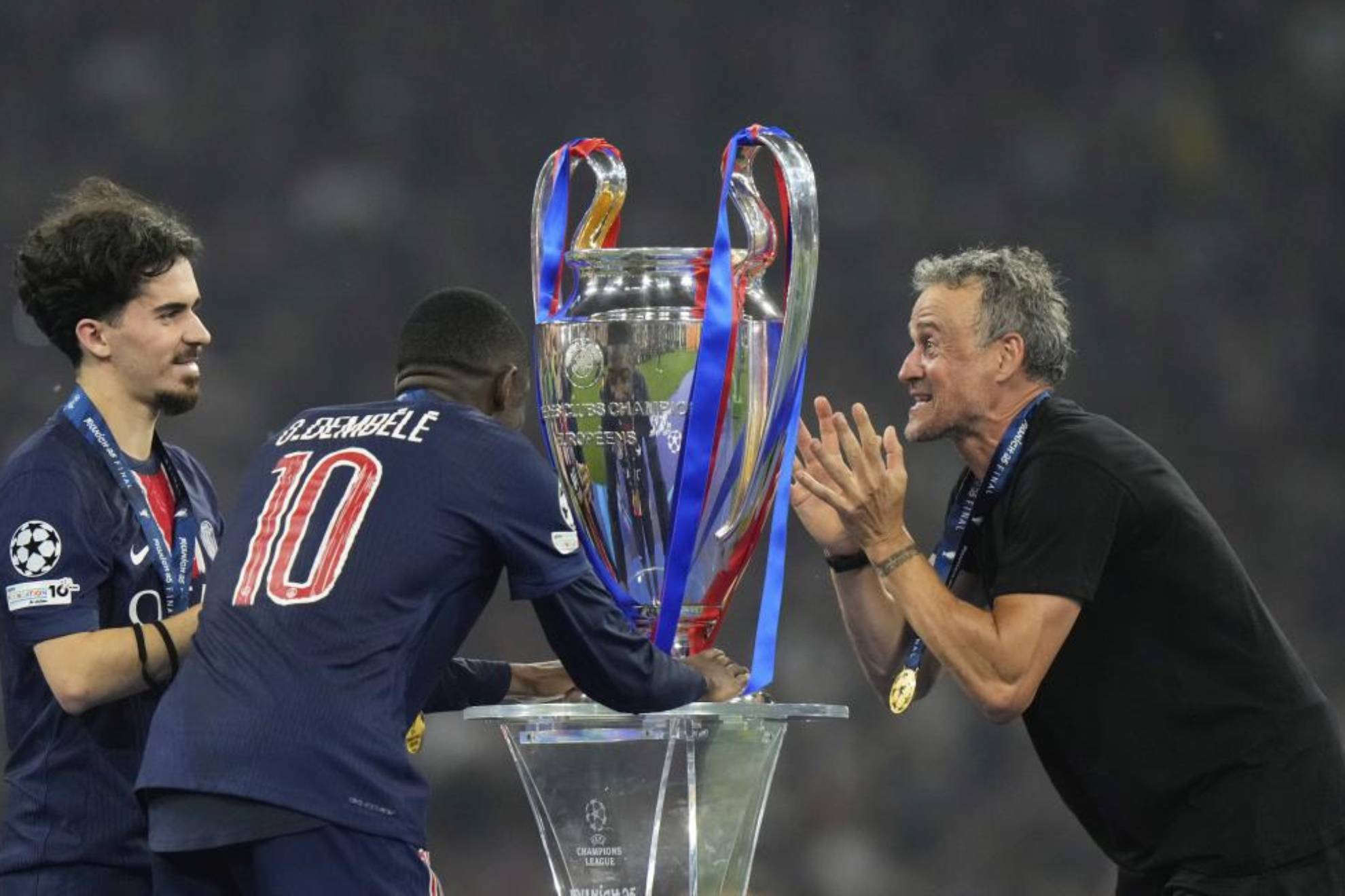 El PSG, con los 'diez' que arrollaron al Inter en busca del doblete ante el Arsenal