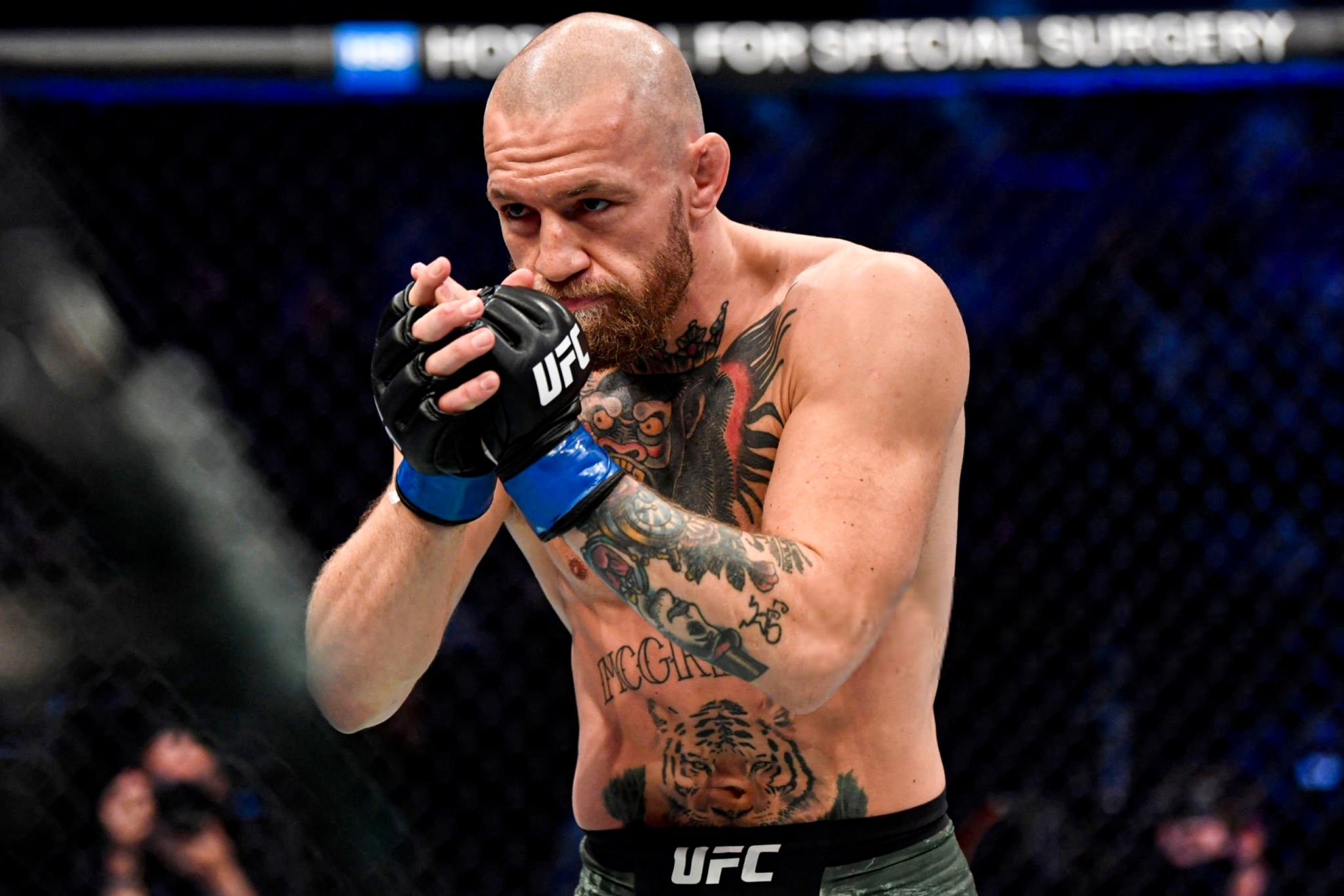 Conor McGregor, antes de un combate.