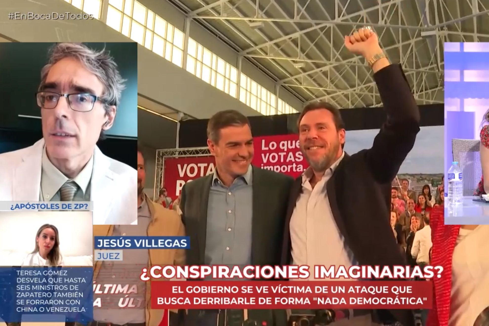 El juez Jesús Villegas, muy duro con Óscar Puente y su teoría conspirativa: “Es una mente enferma, me da pena este hombre”
