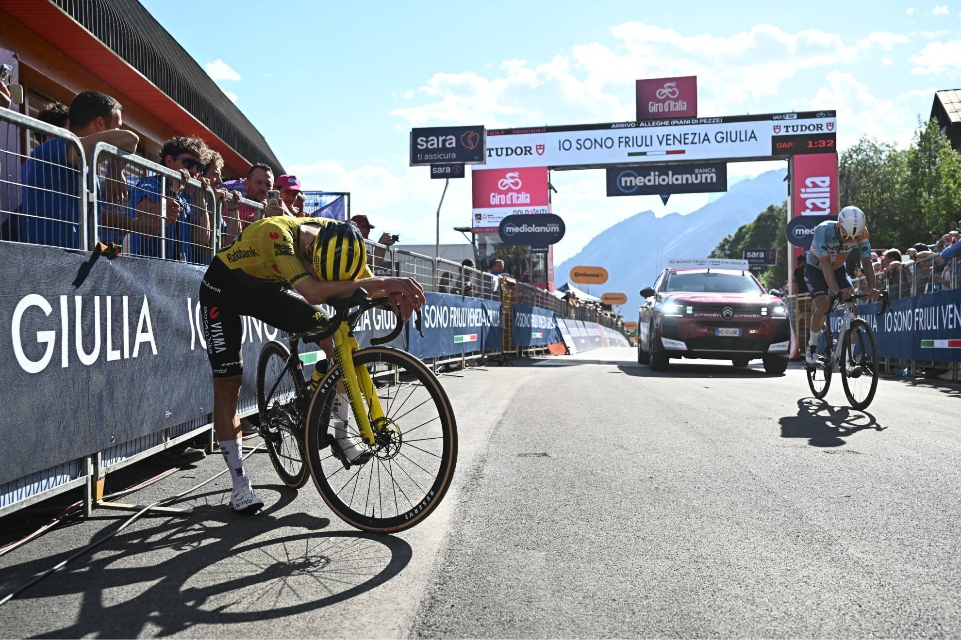Giro de Italia, en directo | Clasificación y resultados tras la etapa 20