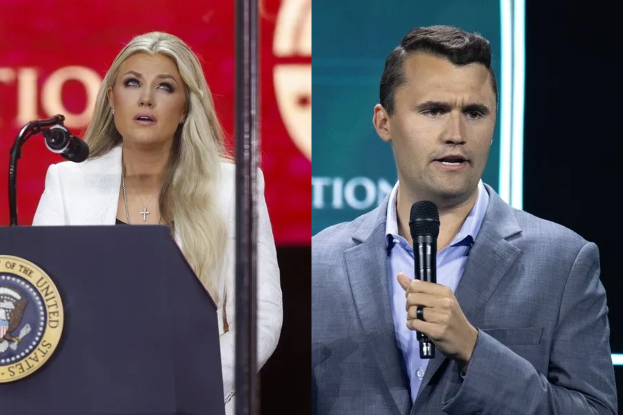 Erika Kirk, viuda de Charlie Kirk, desmiente los rumores de una nueva relación tras la muerte de su marido: “El amor por él me durará toda la vida”