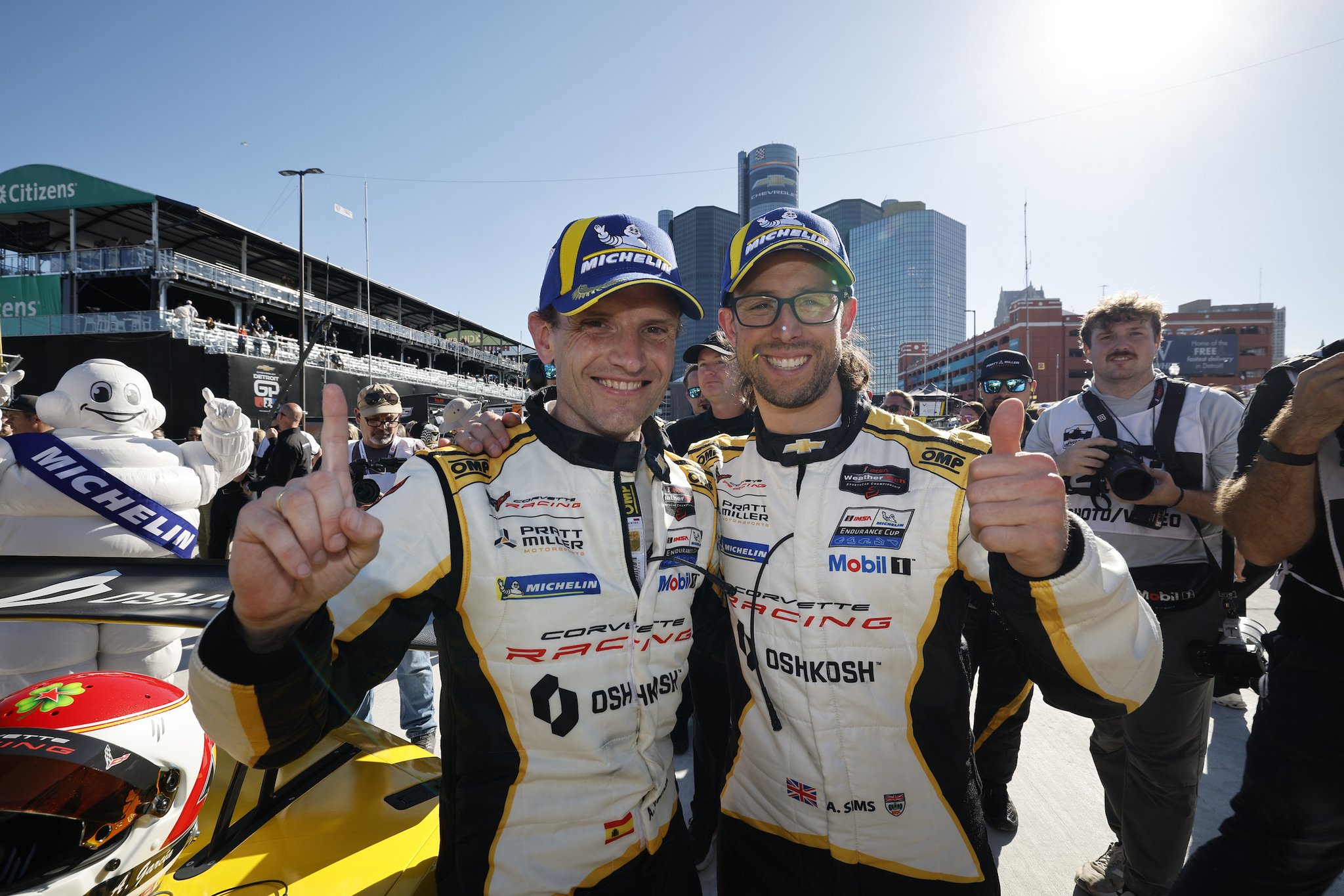 Antonio García honra a Chevrolet con un triunfo en Detroit