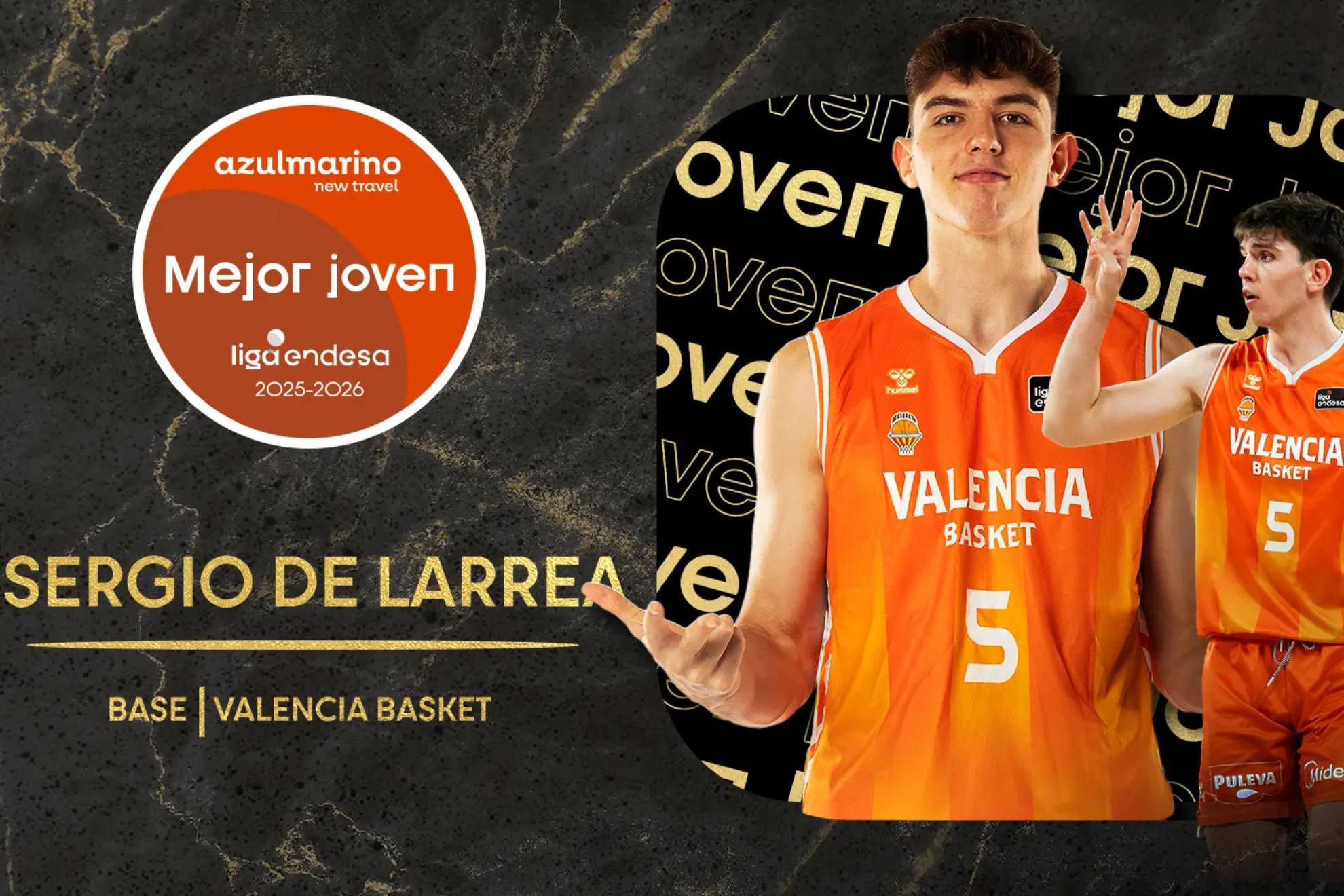 Sergio de Larrea, mejor joven de la Liga Endesa