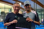 Peter Lim reaparece en Budapest junto a Nasser Al-Khelaifi en un evento de pádel