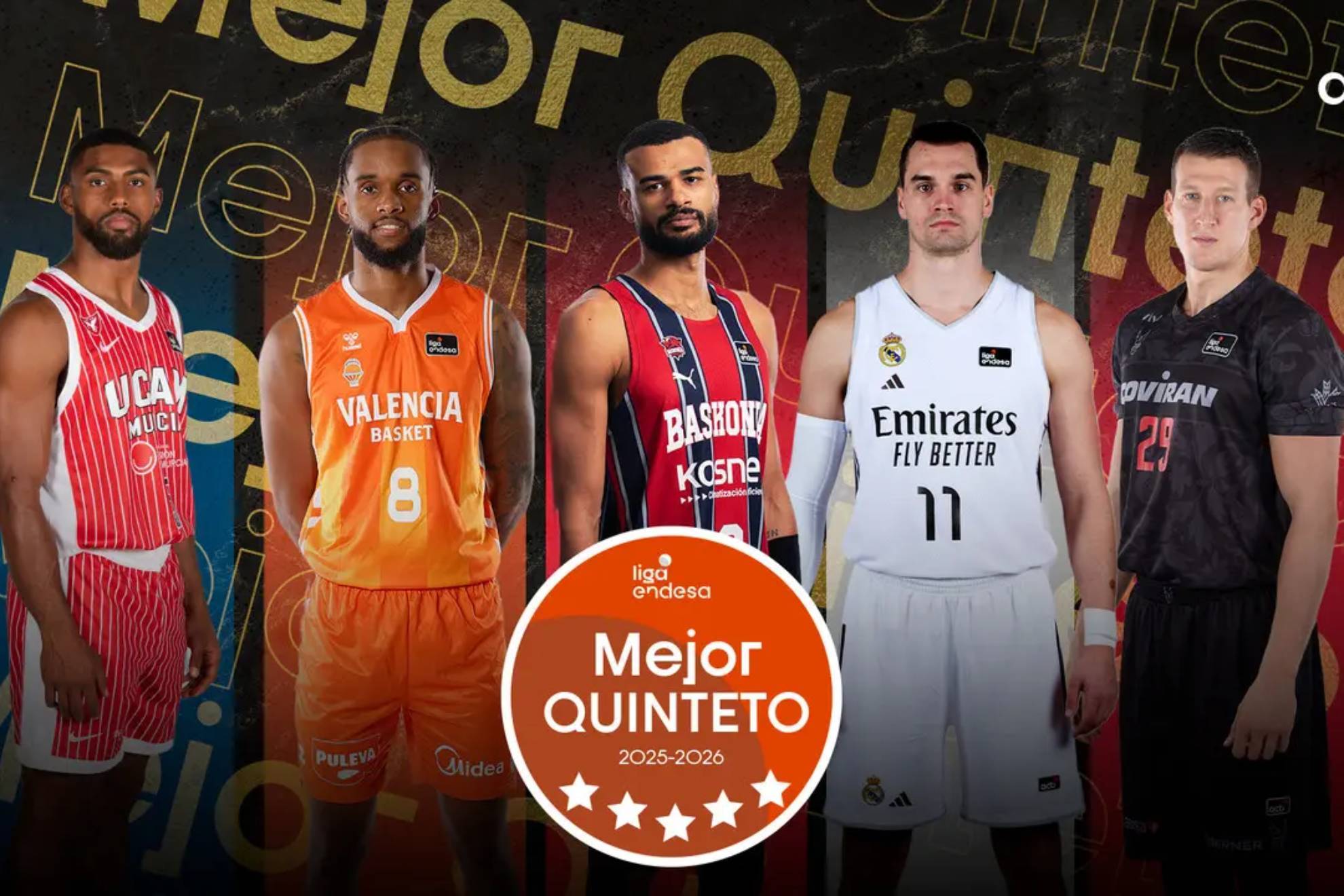 DeJulius, Montero, Luwawu-Cabarrot, Hezonja y Bozic, en el mejor quinteto de la Liga Endesa