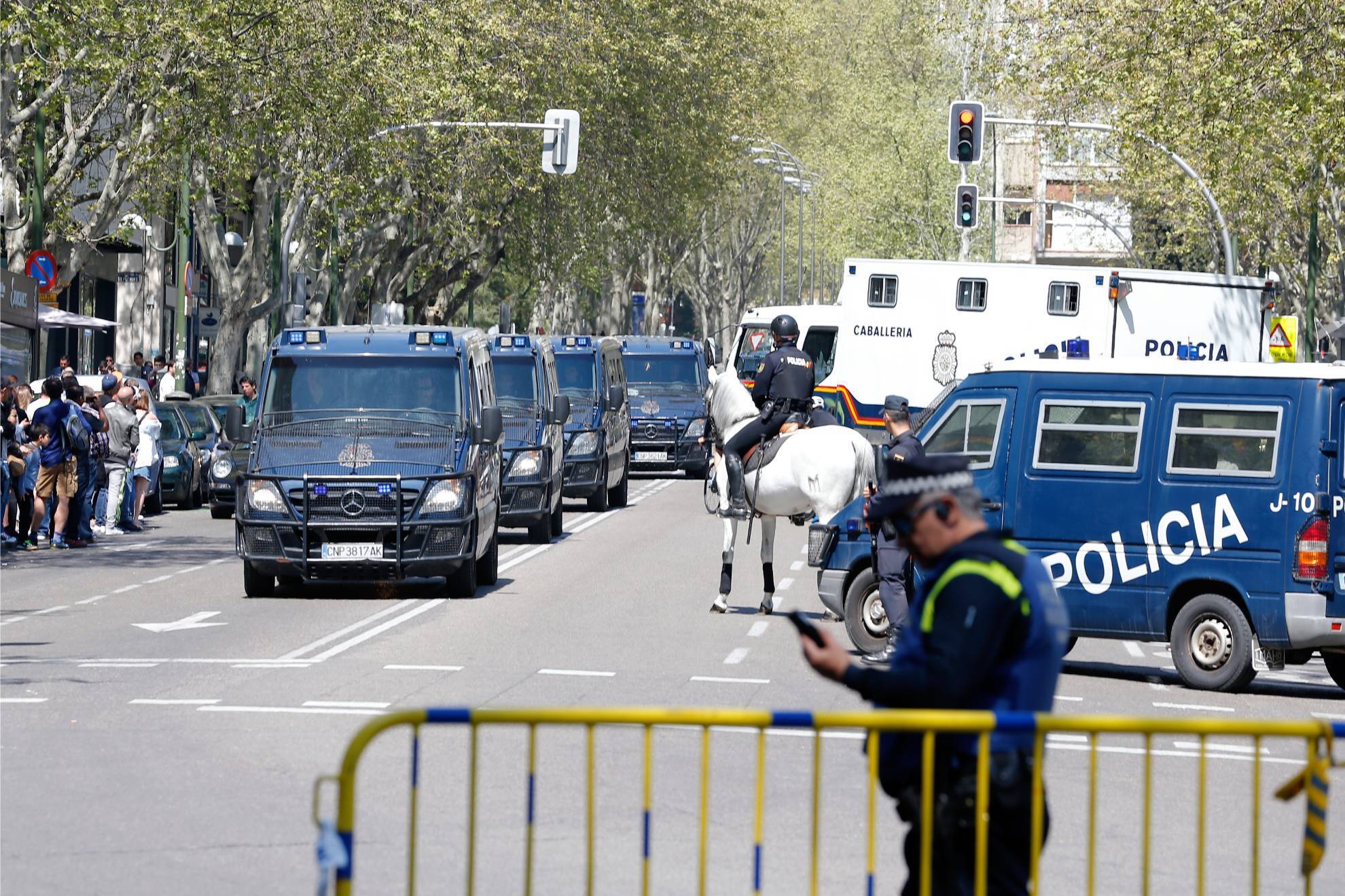 Madrid despliega el mayor dispositivo de seguridad de su historia por la visita del Papa