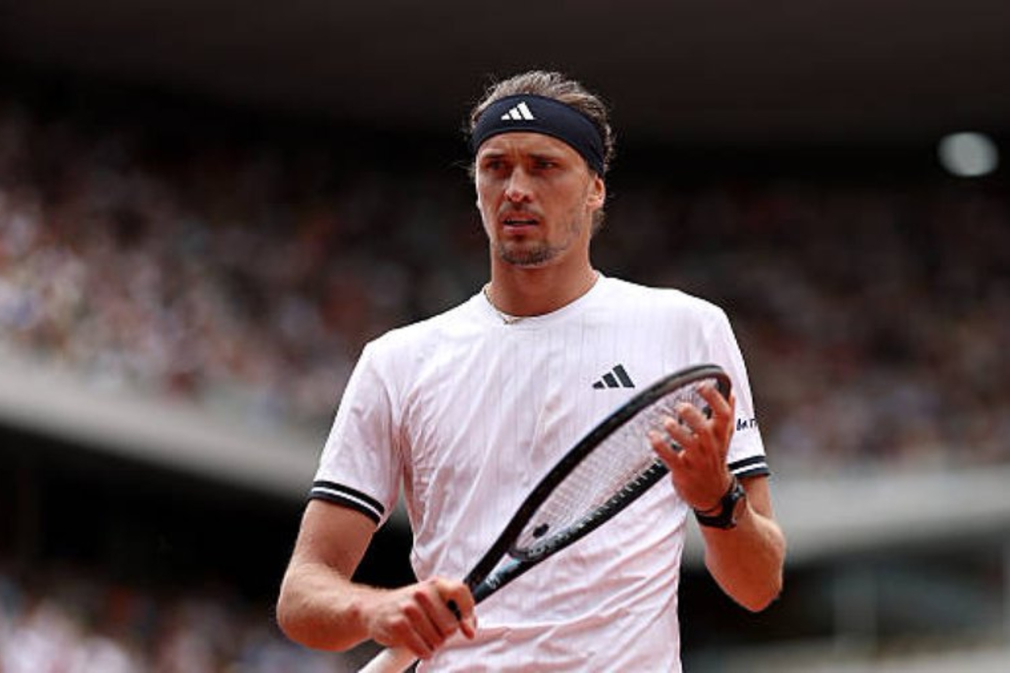 Zverev se encuentra con un aliado inesperado: llueve en París tras nueve días de sol y altas temperaturas