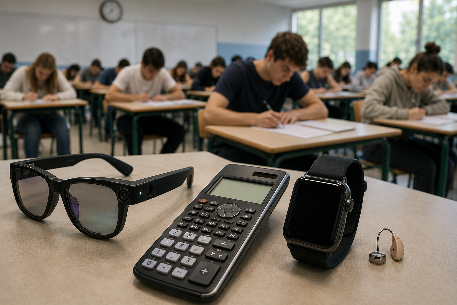 Las gafas con IA y los pinganillos invisibles ponen en alerta a la PAU: así son las trampas para copiar en Selectividad