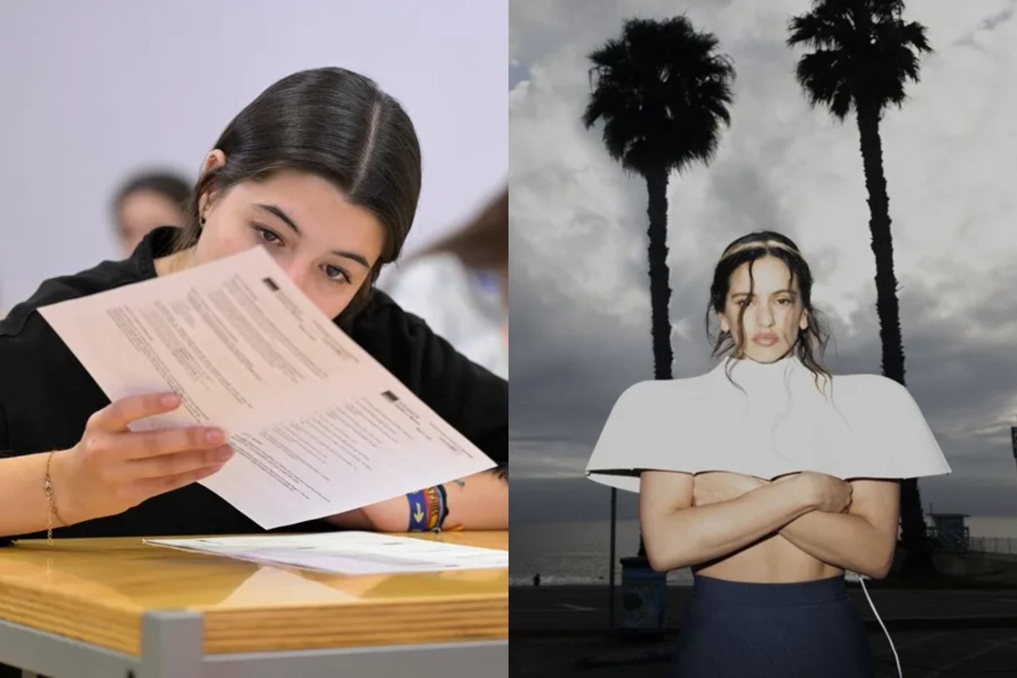 Rosalía y su disco 'Lux' se cuelan en el comentario de texto de Lengua y Literatura de la selectividad de Galicia
